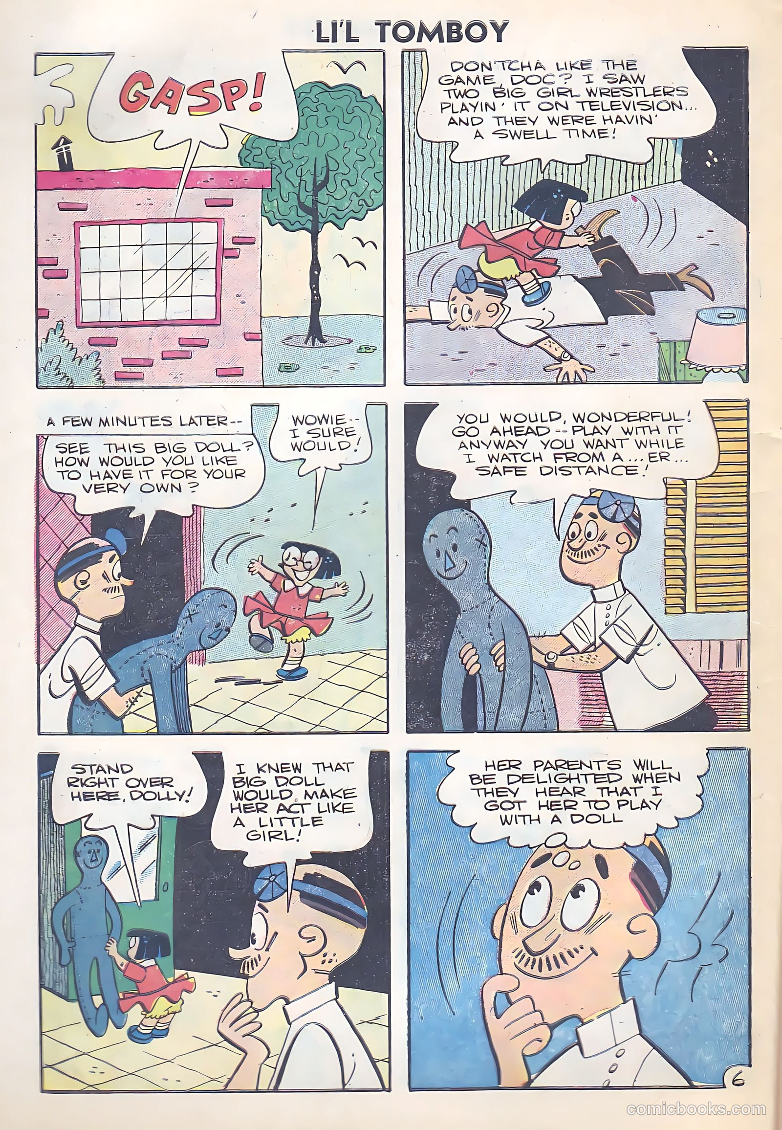 Li'l Tomboy #92 (1956) — page 8 of 36