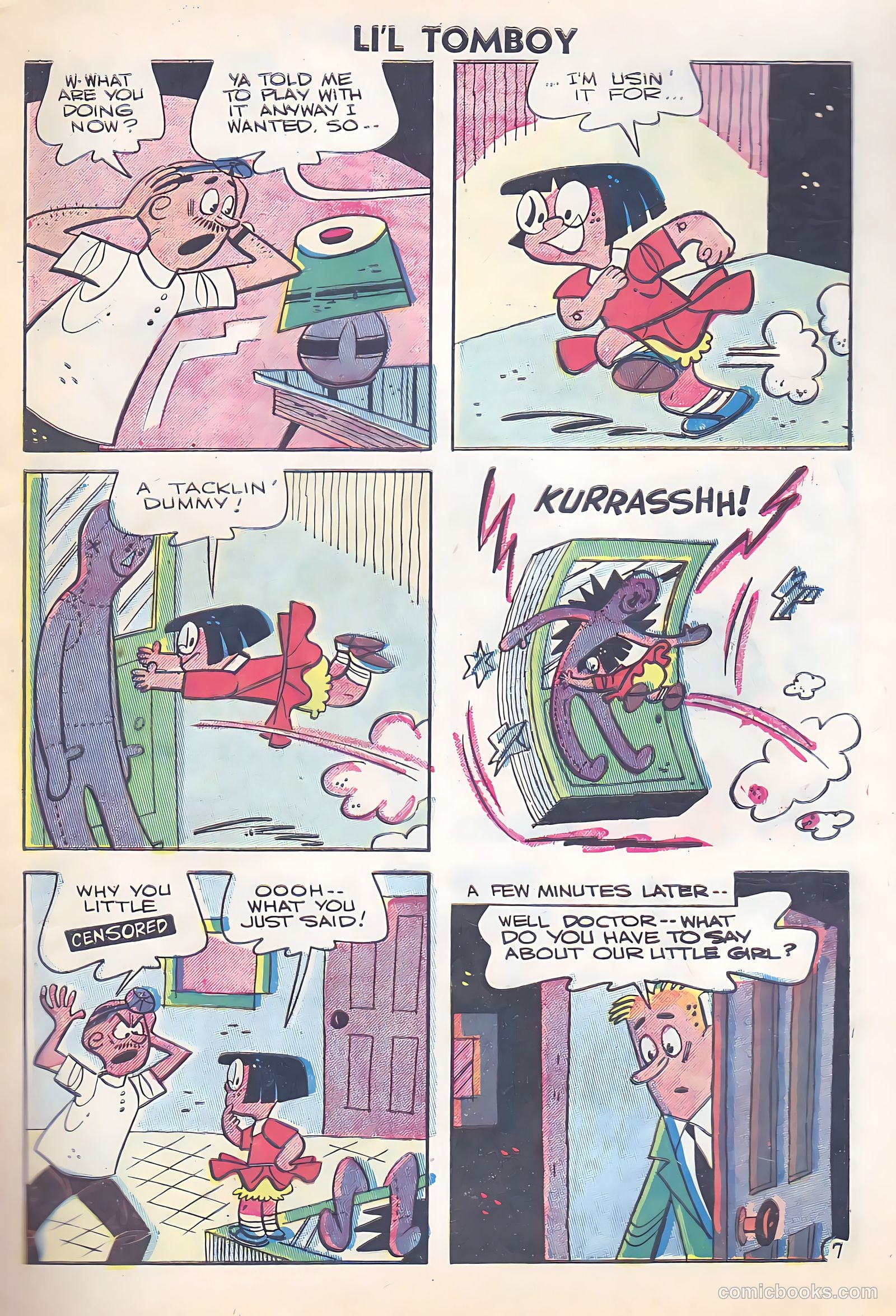 Li'l Tomboy #92 (1956) — page 9 of 36