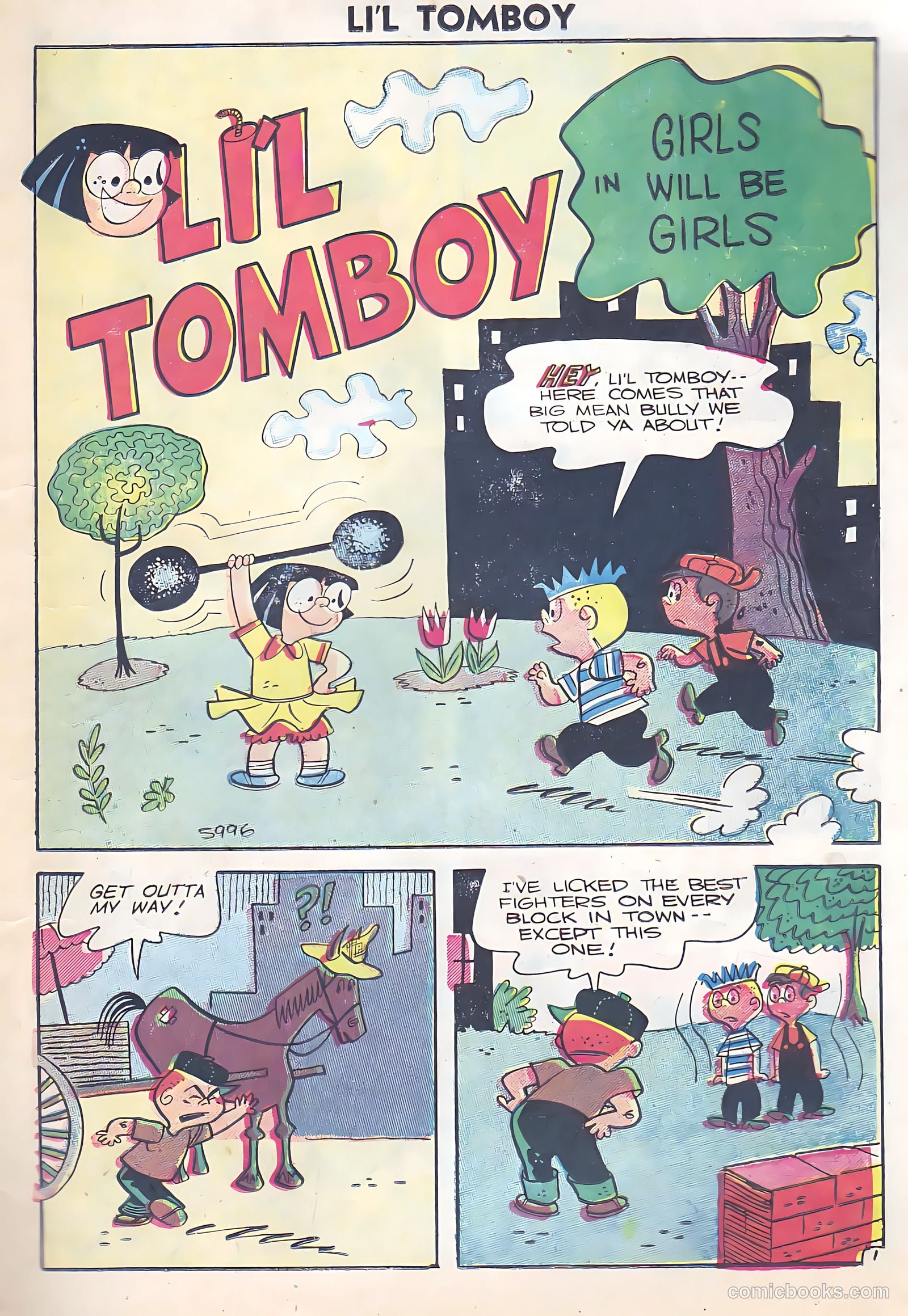 Li'l Tomboy #92 (1956) — page 11 of 36