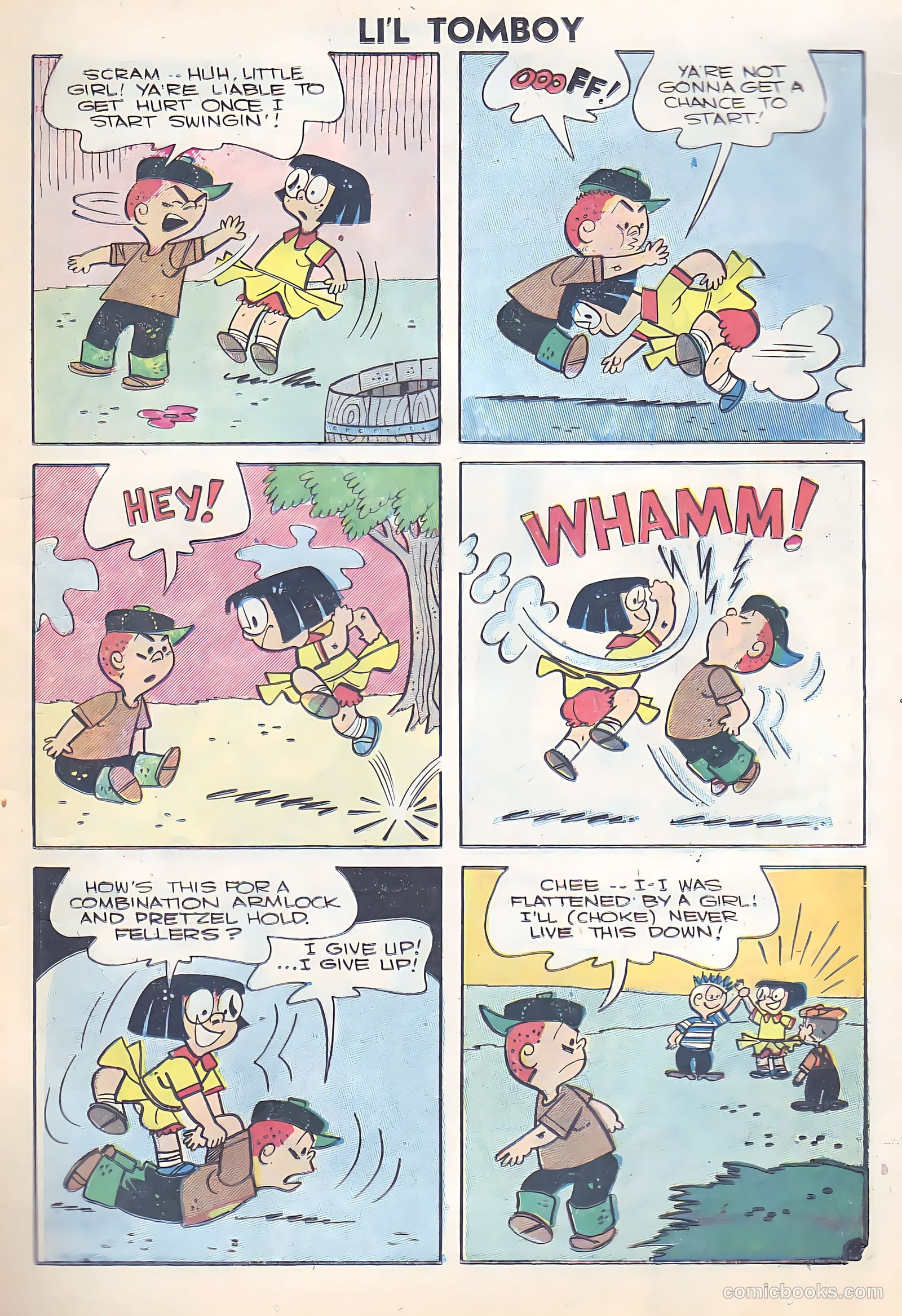 Li'l Tomboy #92 (1956) — page 13 of 36