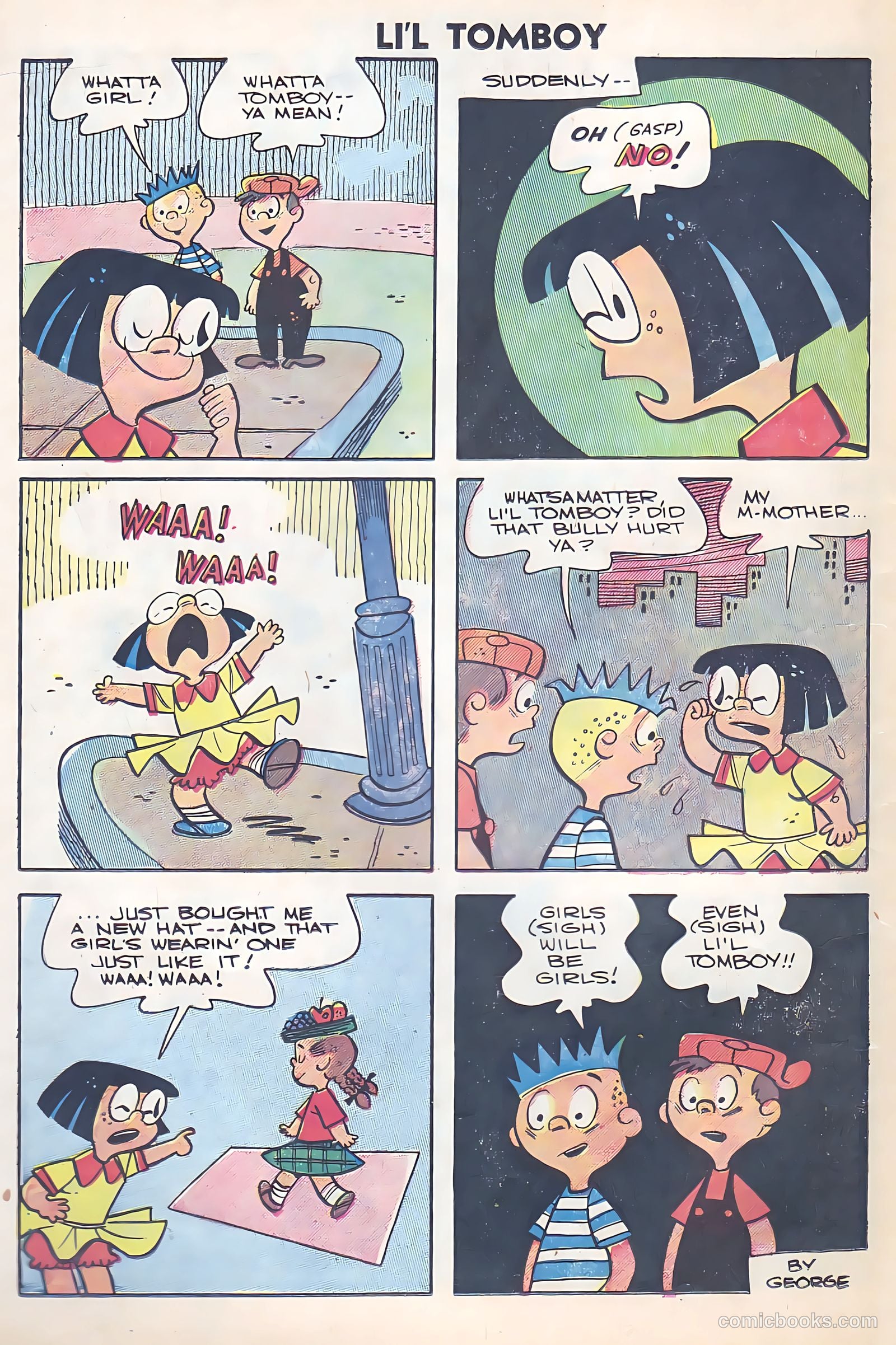 Li'l Tomboy #92 (1956) — page 14 of 36