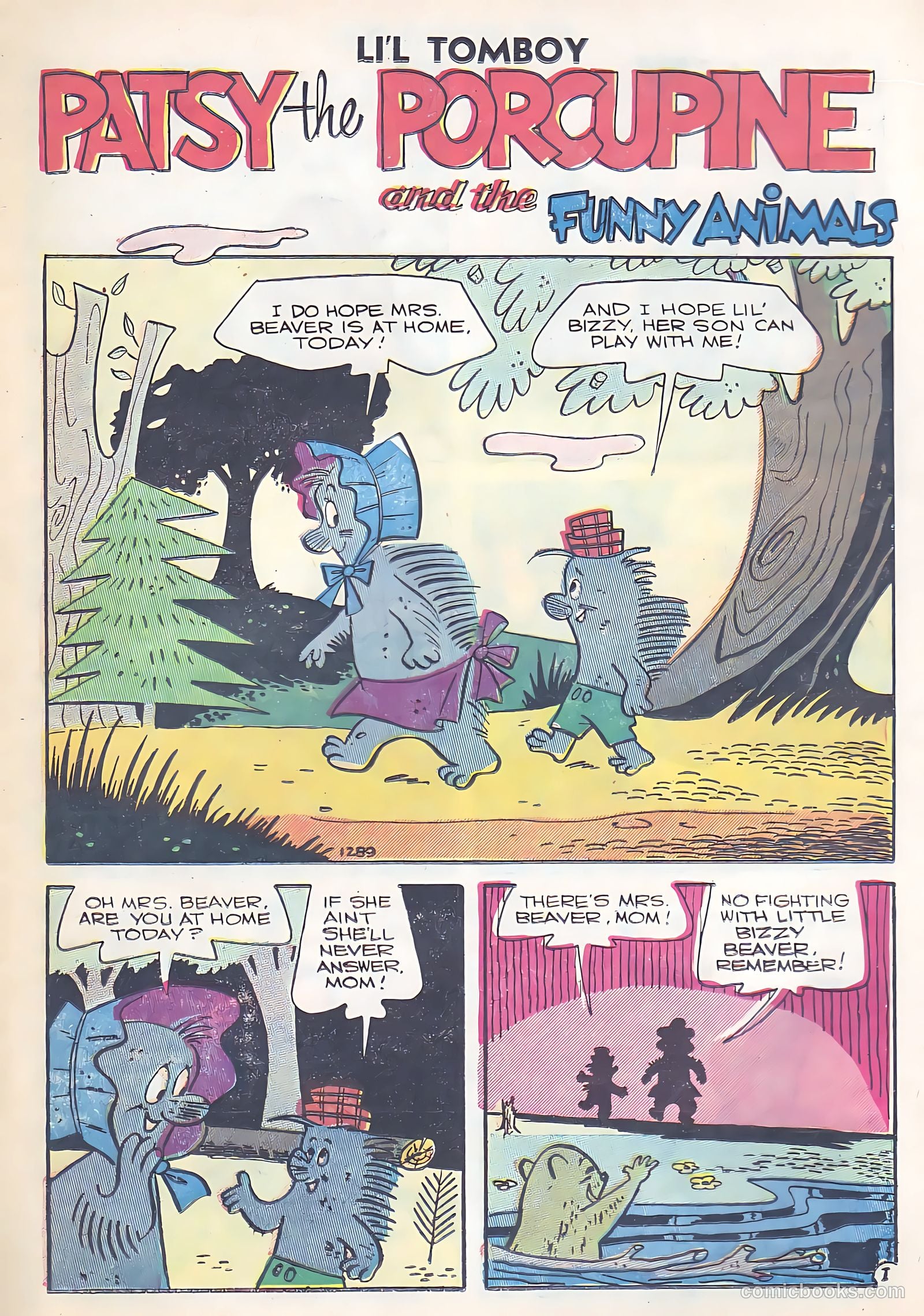Li'l Tomboy #92 (1956) — page 17 of 36