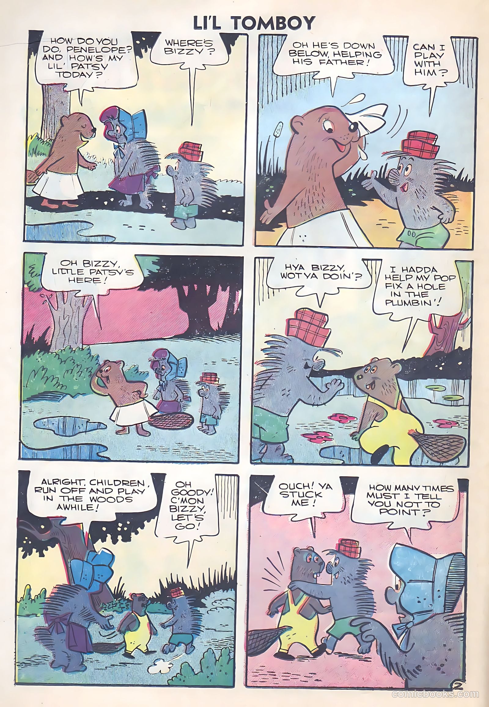 Li'l Tomboy #92 (1956) — page 18 of 36