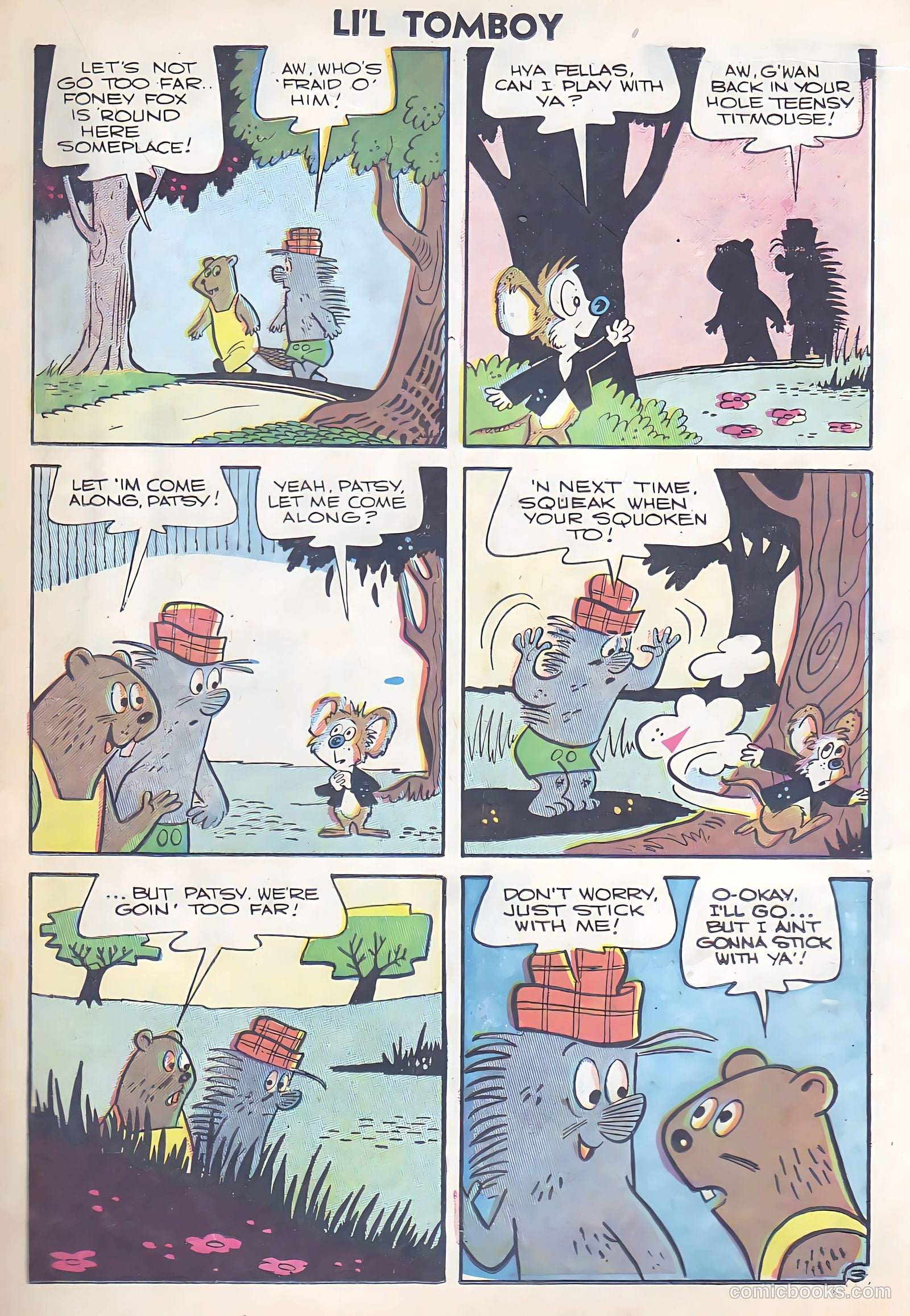 Li'l Tomboy #92 (1956) — page 19 of 36