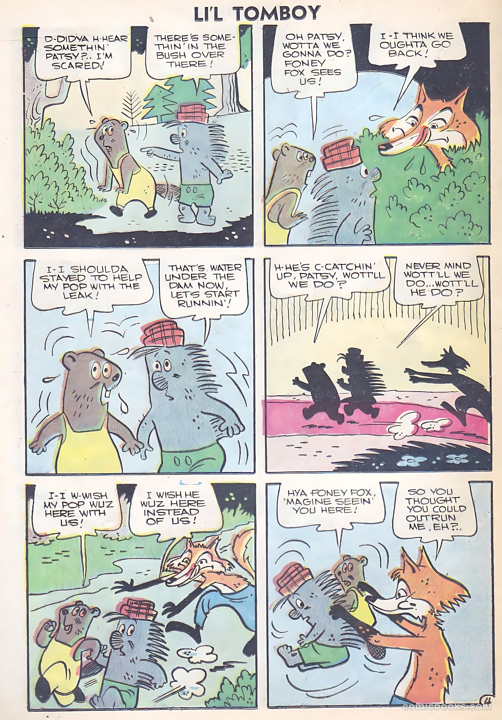 Li'l Tomboy #92 (1956) — page 20 of 36