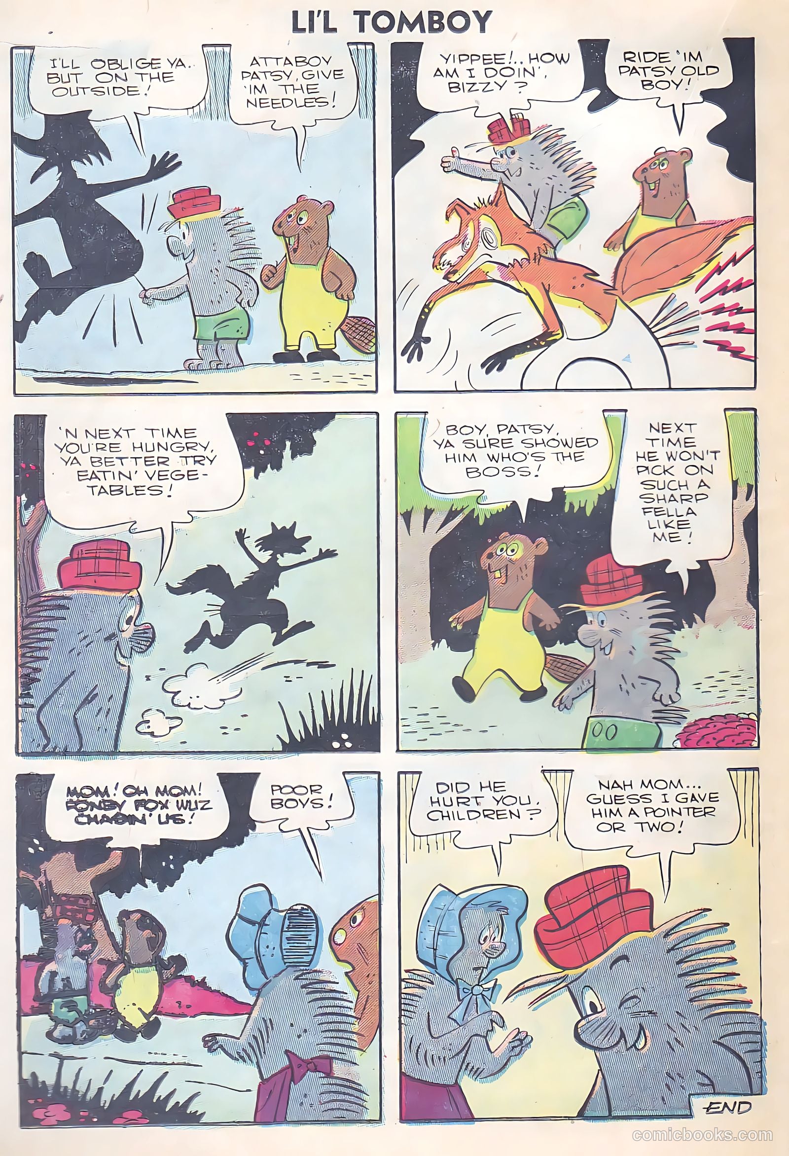 Li'l Tomboy #92 (1956) — page 22 of 36