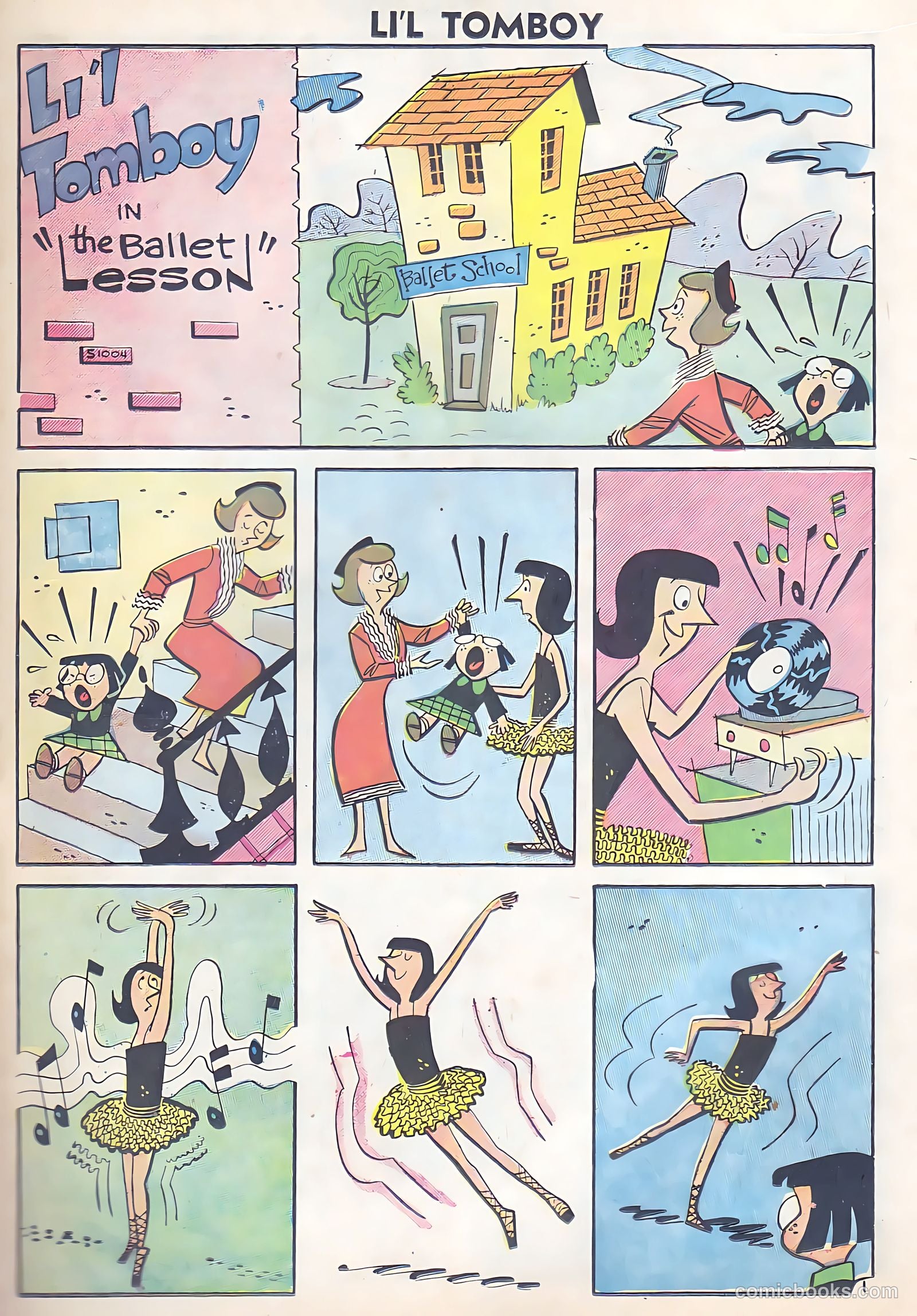 Li'l Tomboy #92 (1956) — page 23 of 36