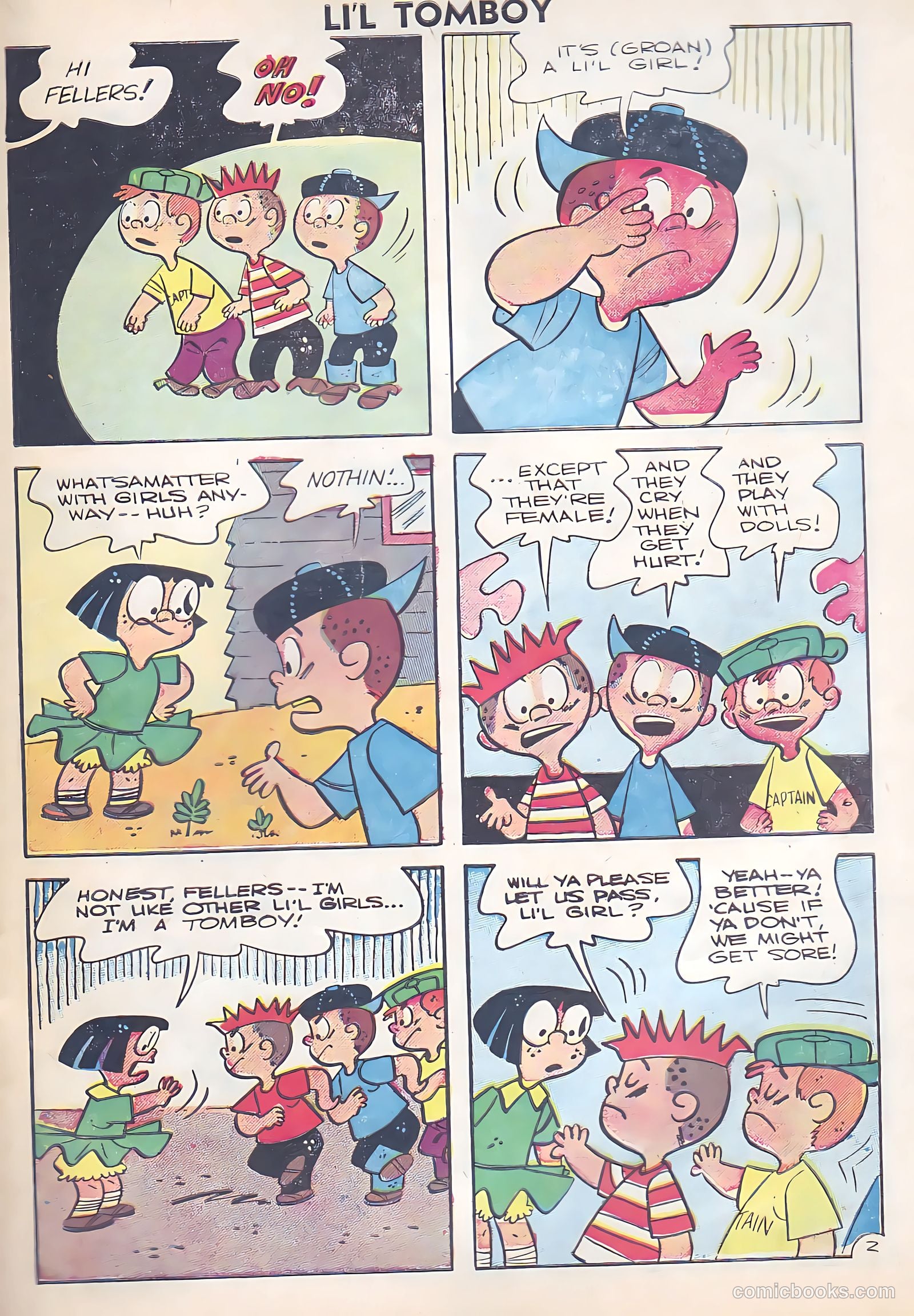 Li'l Tomboy #92 (1956) — page 27 of 36