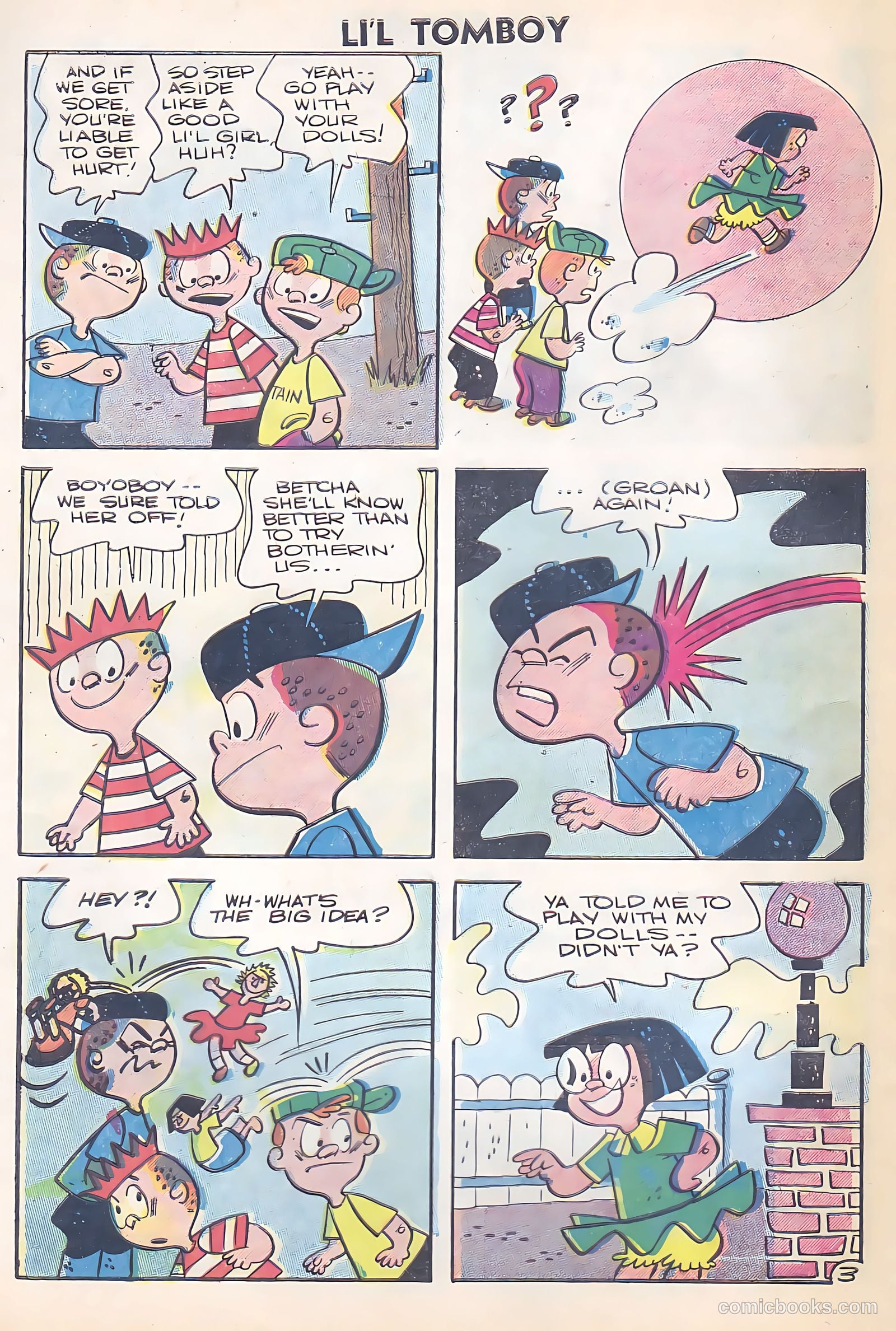 Li'l Tomboy #92 (1956) — page 28 of 36