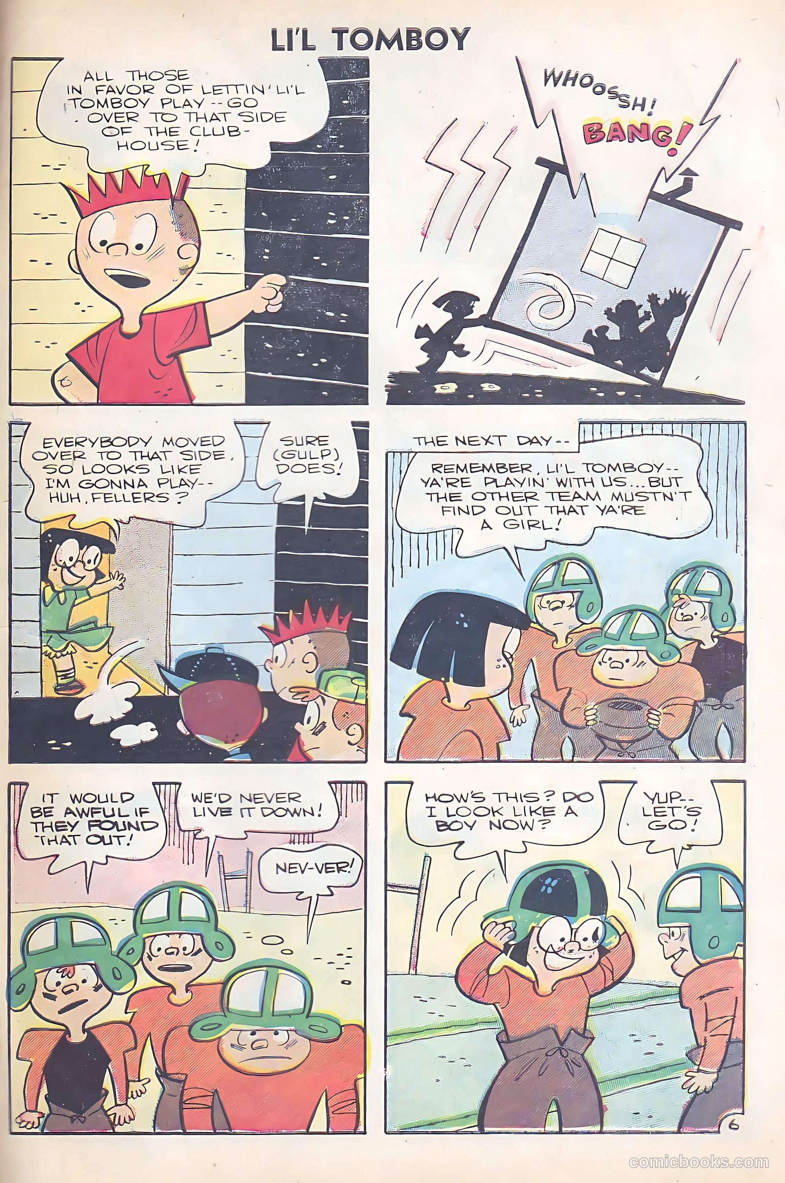 Li'l Tomboy #92 (1956) — page 31 of 36
