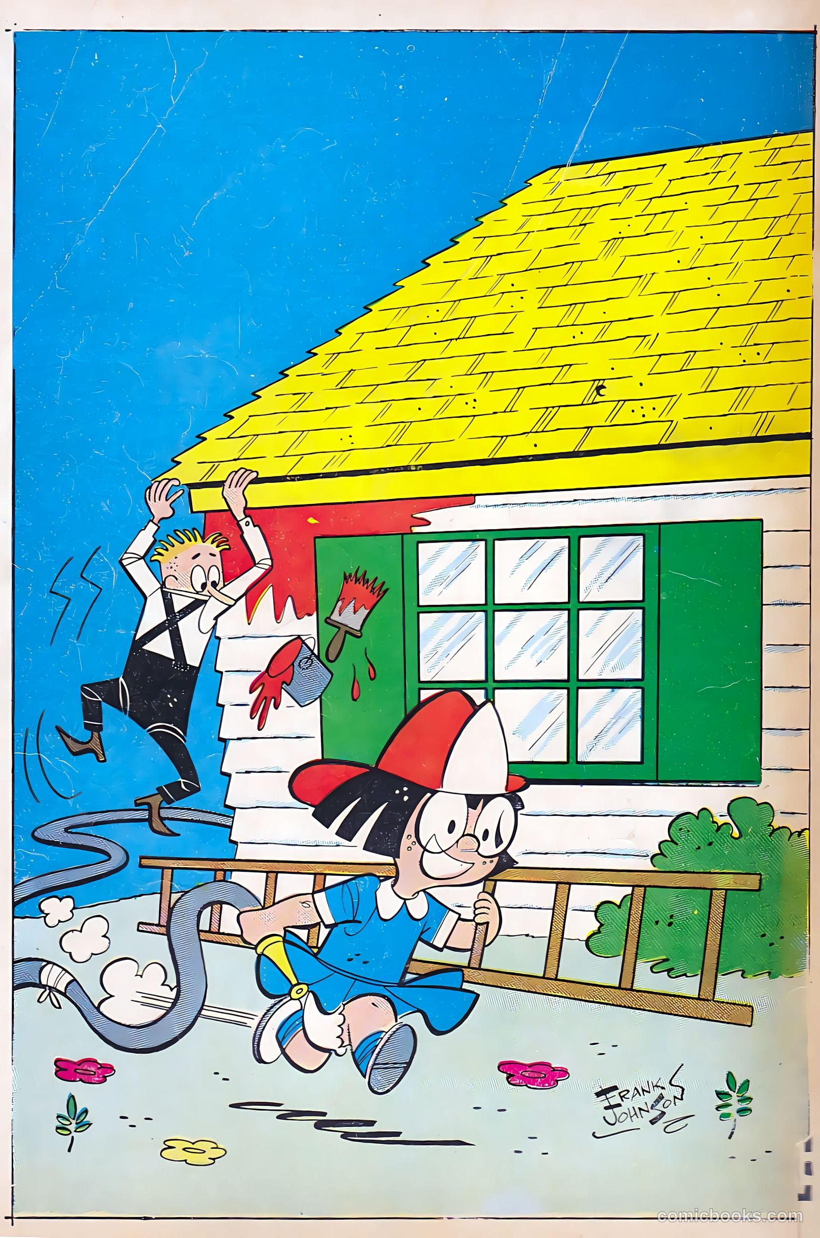 Li'l Tomboy #92 (1956) — page 36 of 36