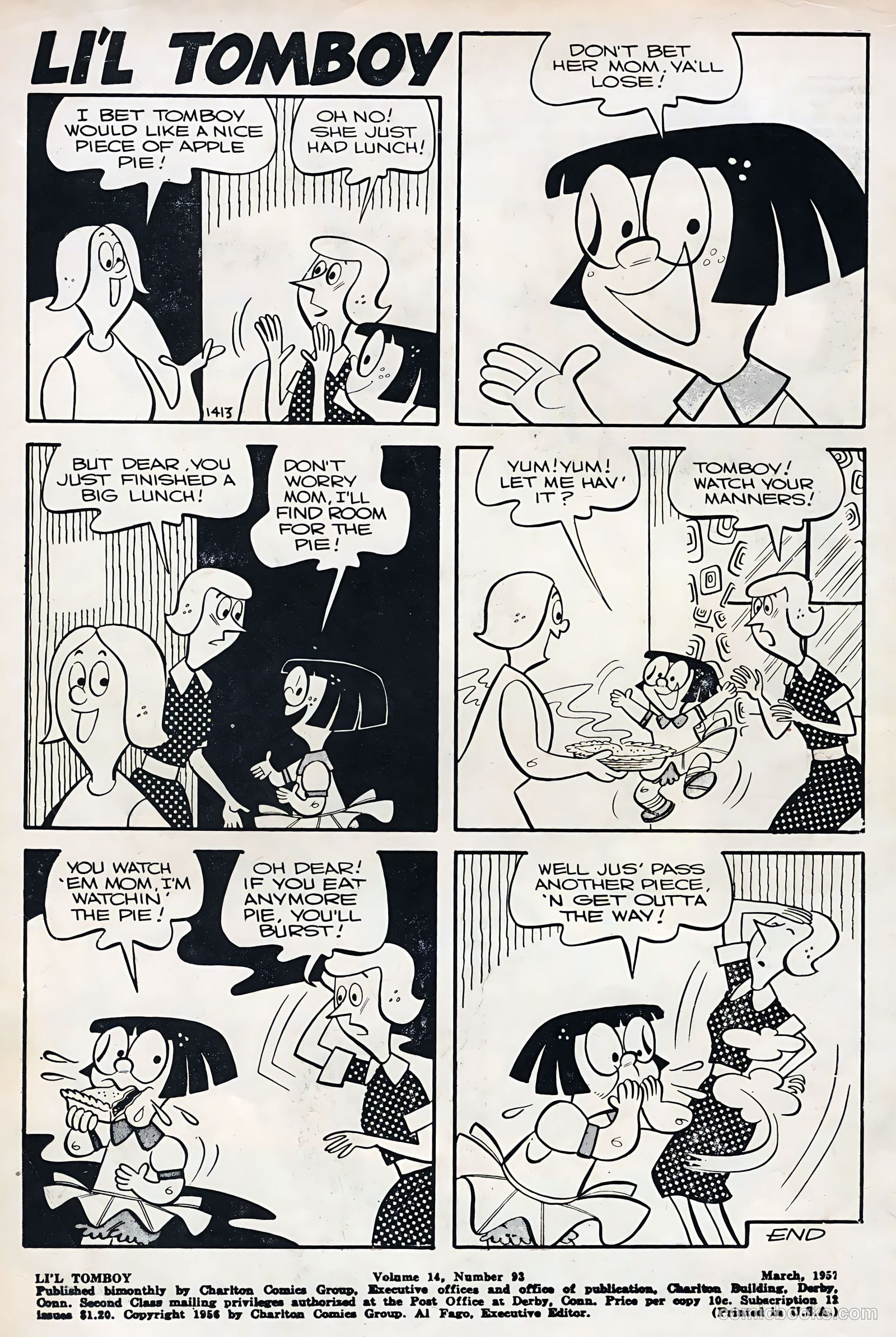Li'l Tomboy #93 (1957) — page 2 of 36