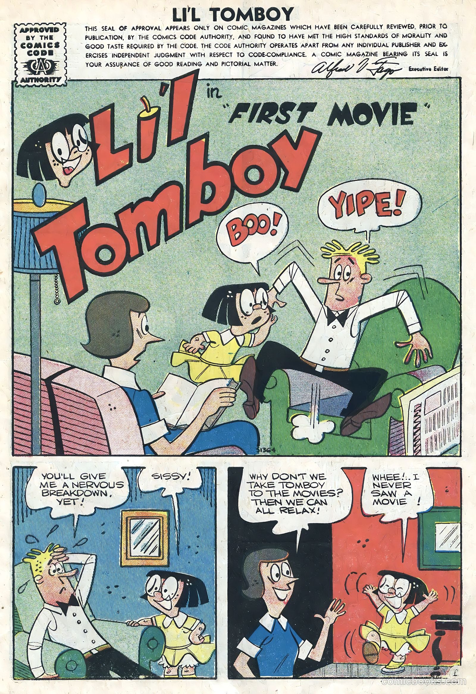 Li'l Tomboy #93 (1957) — page 3 of 36