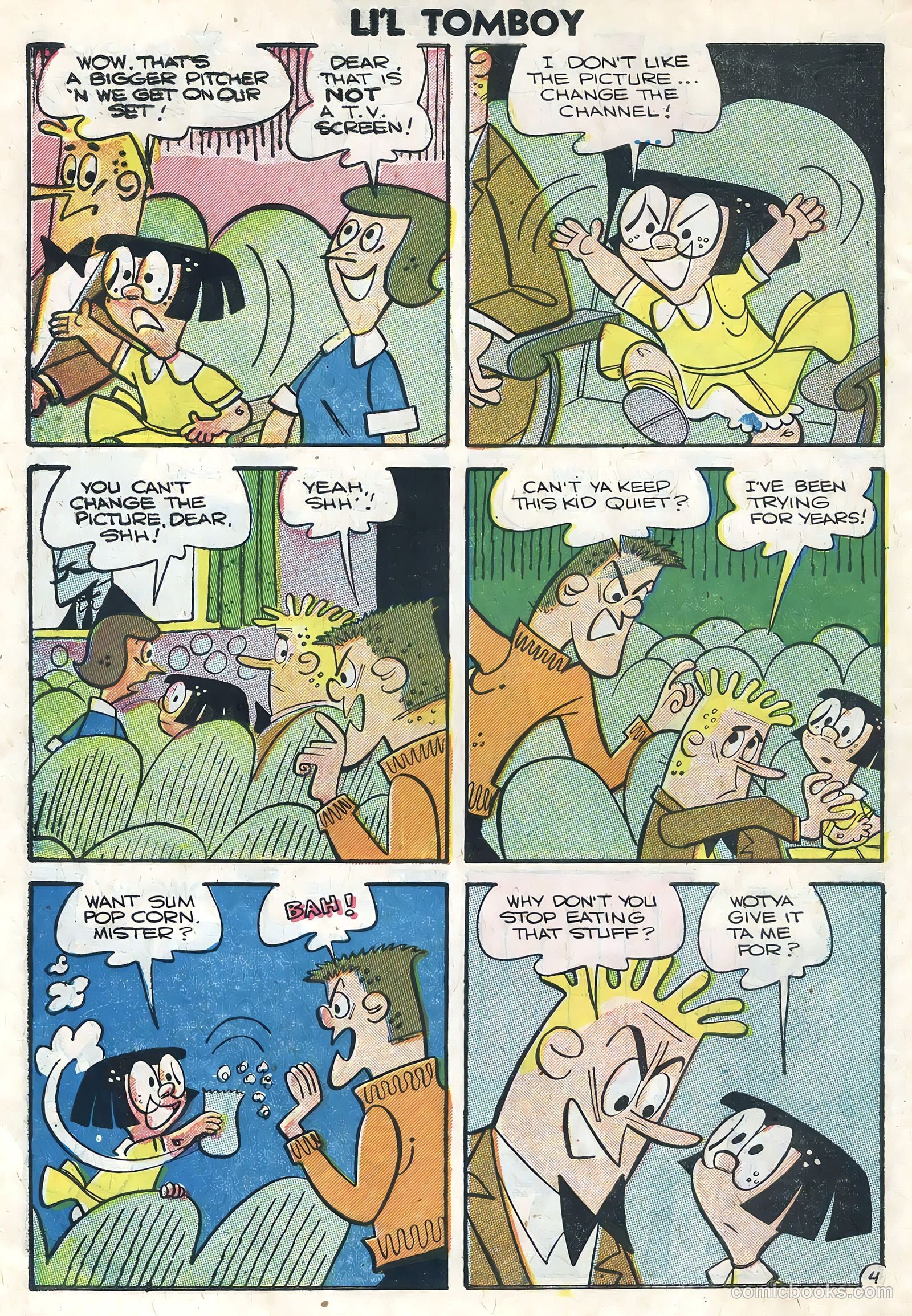 Li'l Tomboy #93 (1957) — page 6 of 36