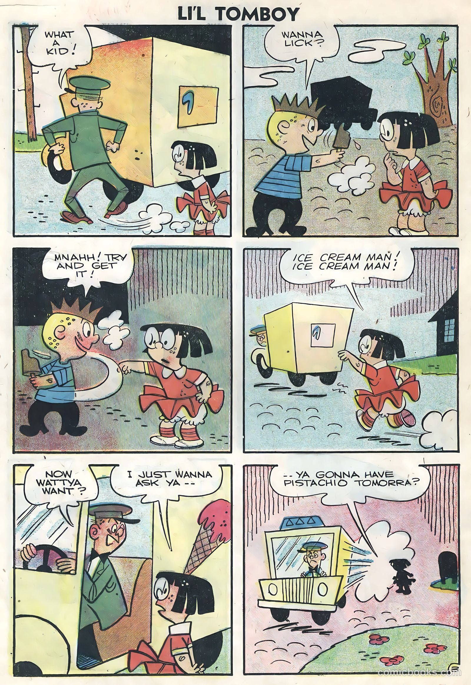 Li'l Tomboy #93 (1957) — page 20 of 36