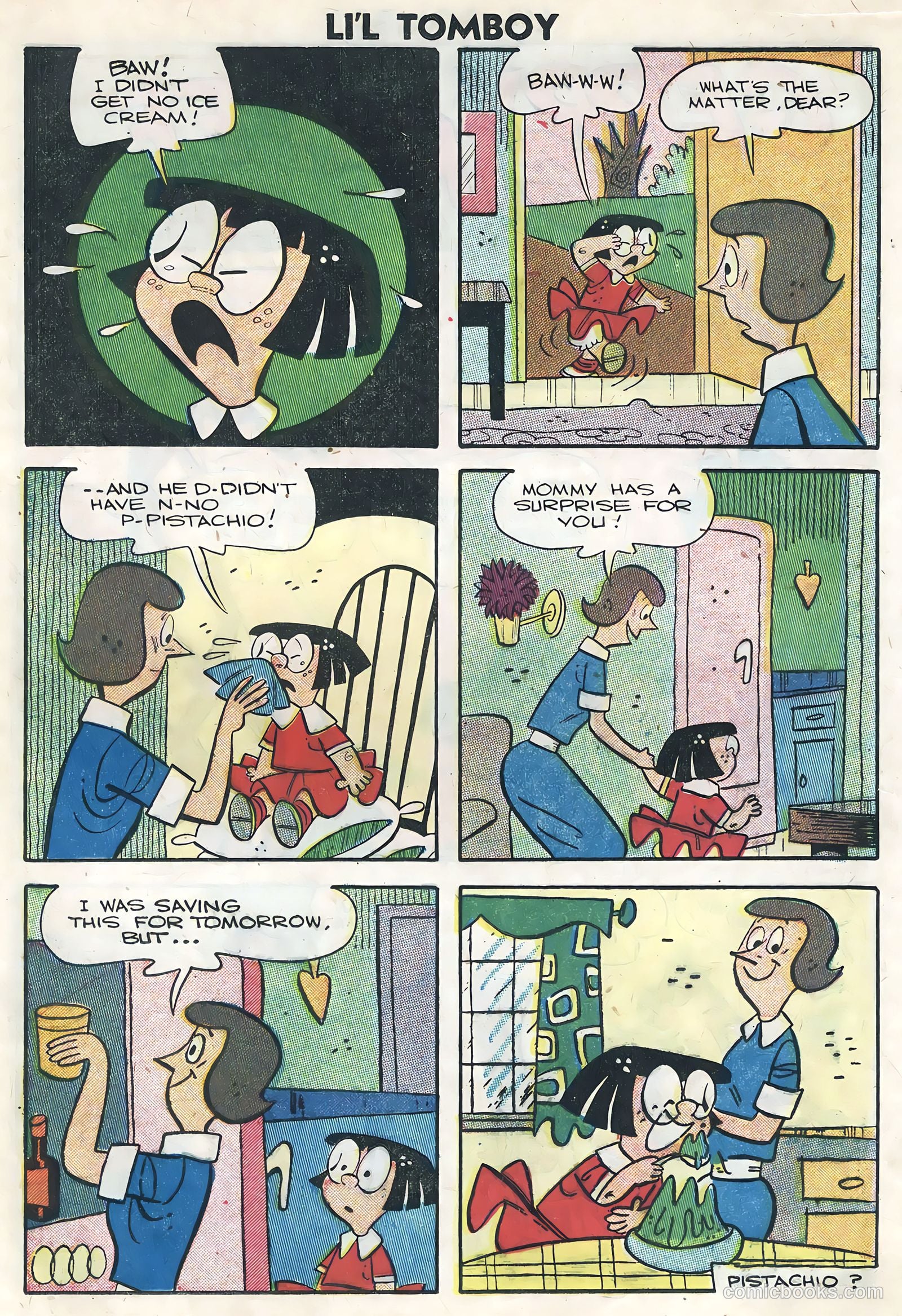 Li'l Tomboy #93 (1957) — page 21 of 36