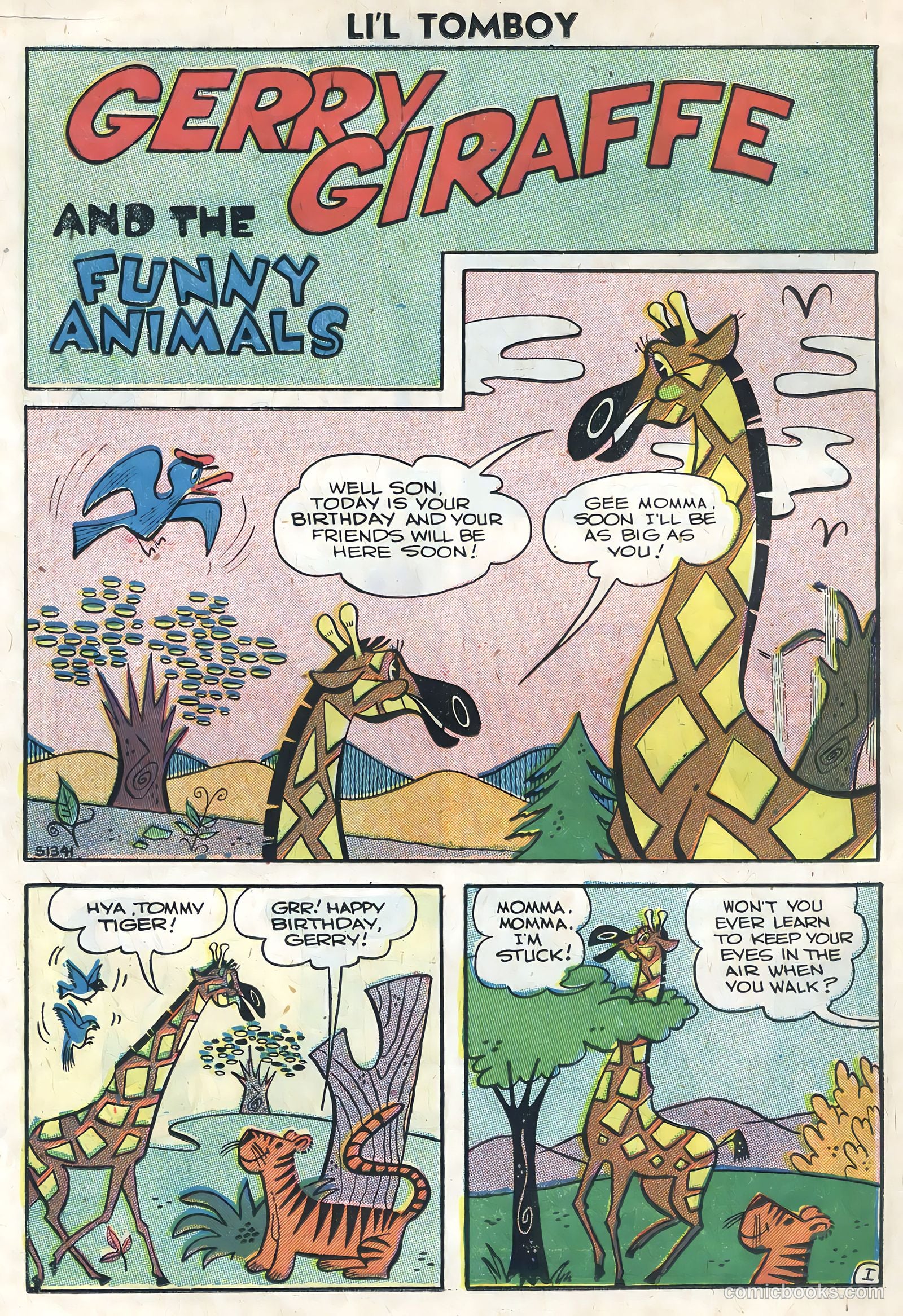 Li'l Tomboy #93 (1957) — page 22 of 36