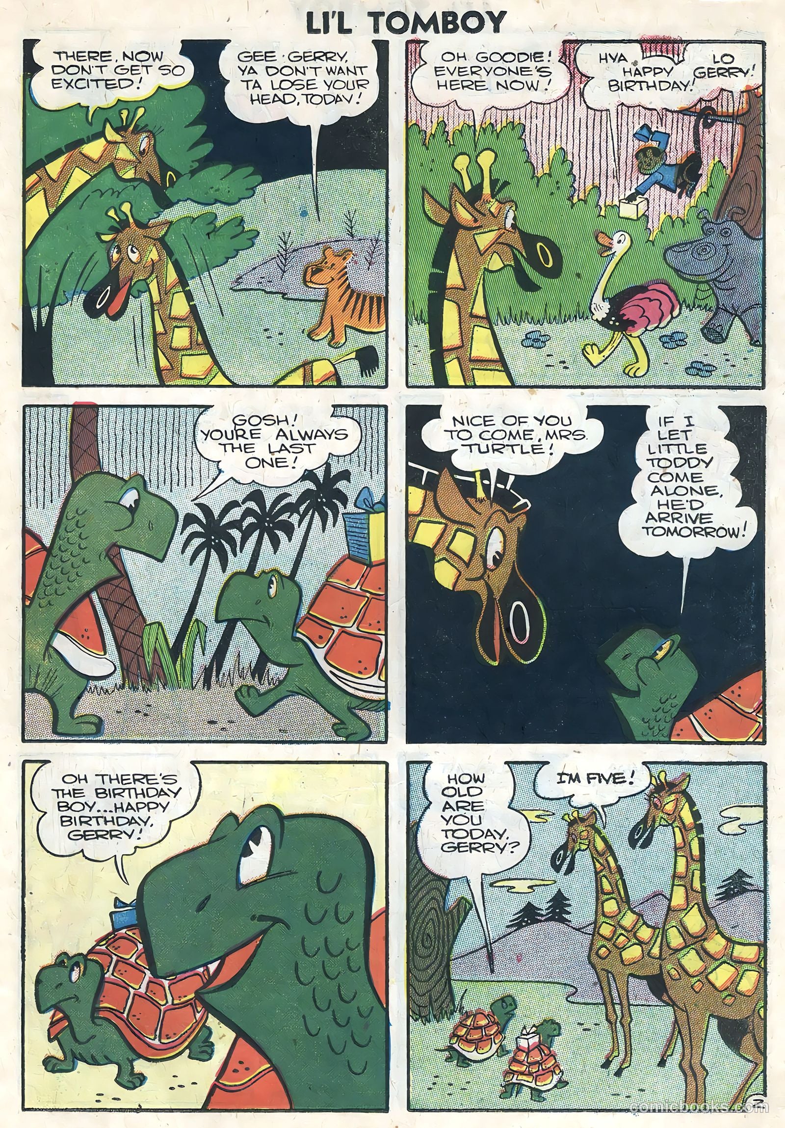 Li'l Tomboy #93 (1957) — page 23 of 36