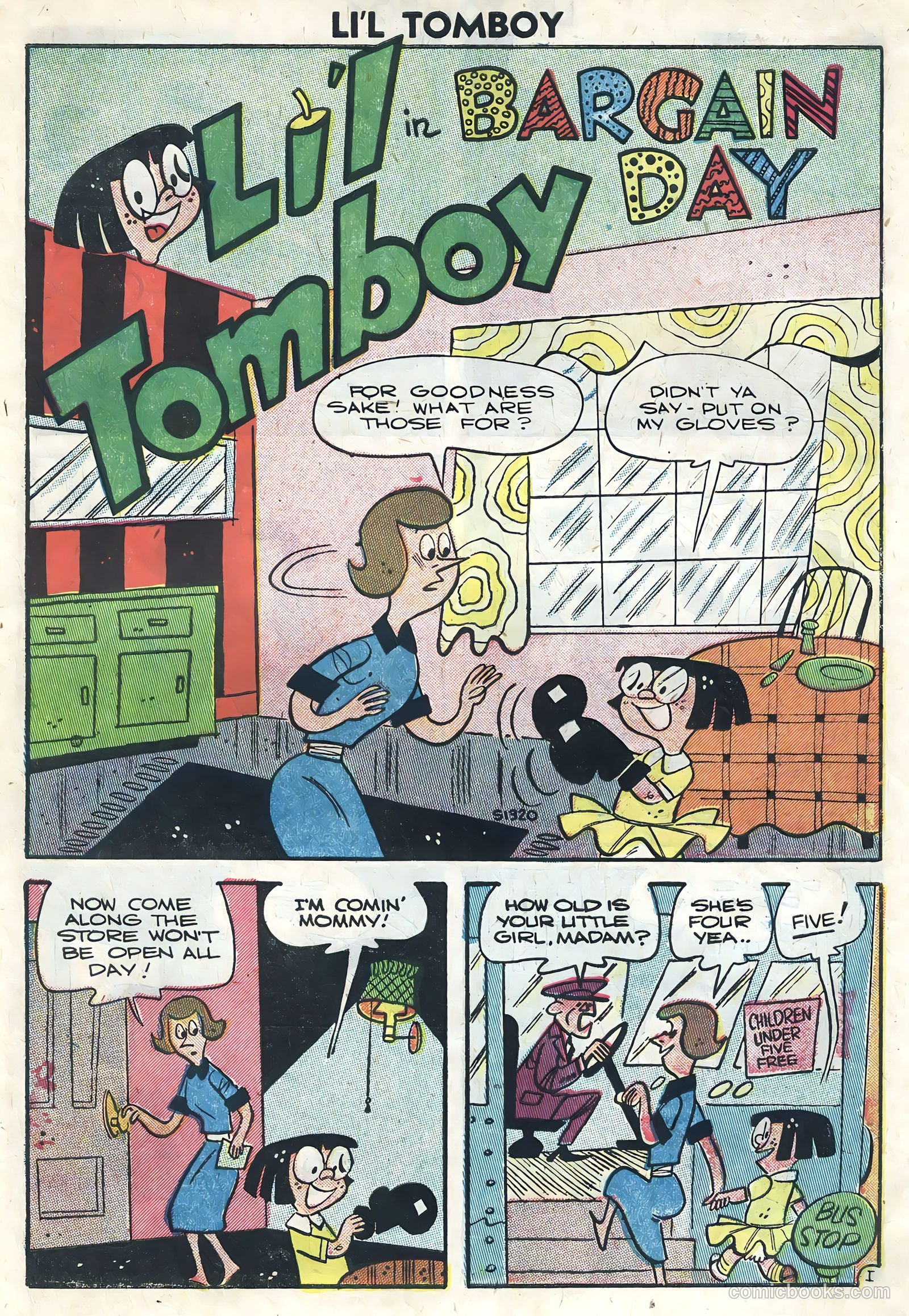 Li'l Tomboy #93 (1957) — page 27 of 36