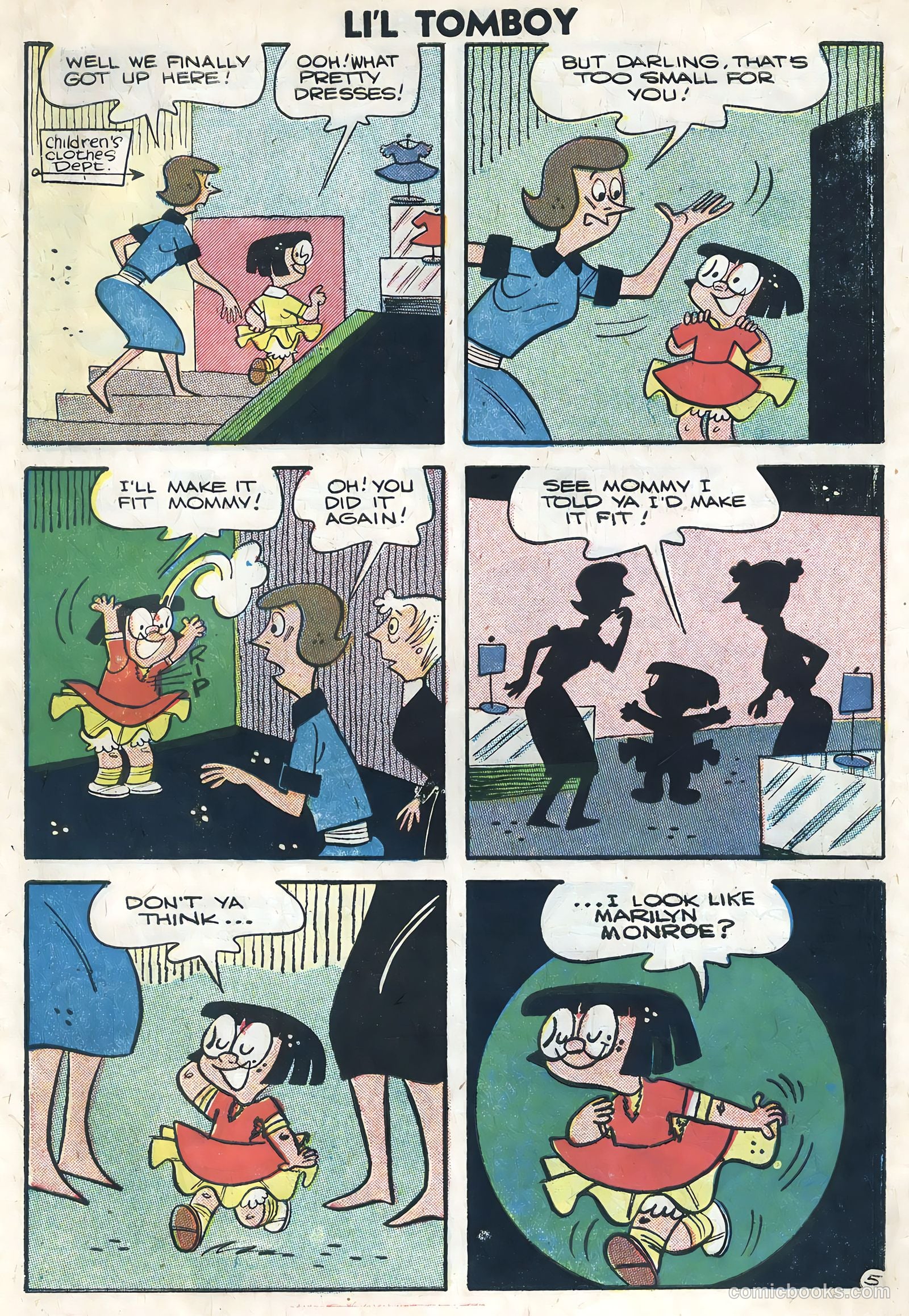 Li'l Tomboy #93 (1957) — page 31 of 36