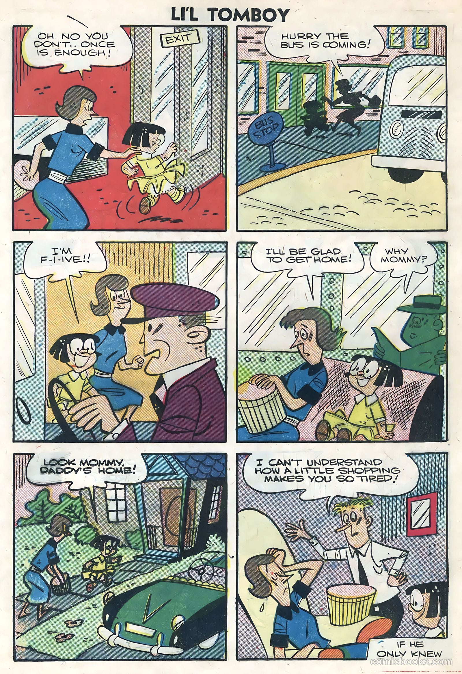 Li'l Tomboy #93 (1957) — page 32 of 36