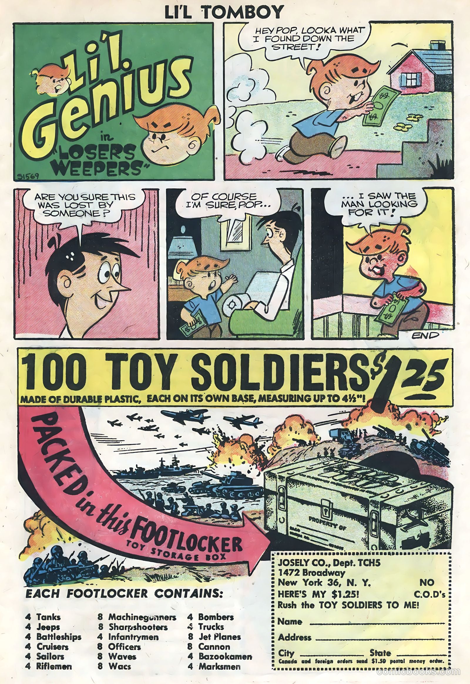 Li'l Tomboy #93 (1957) — page 33 of 36
