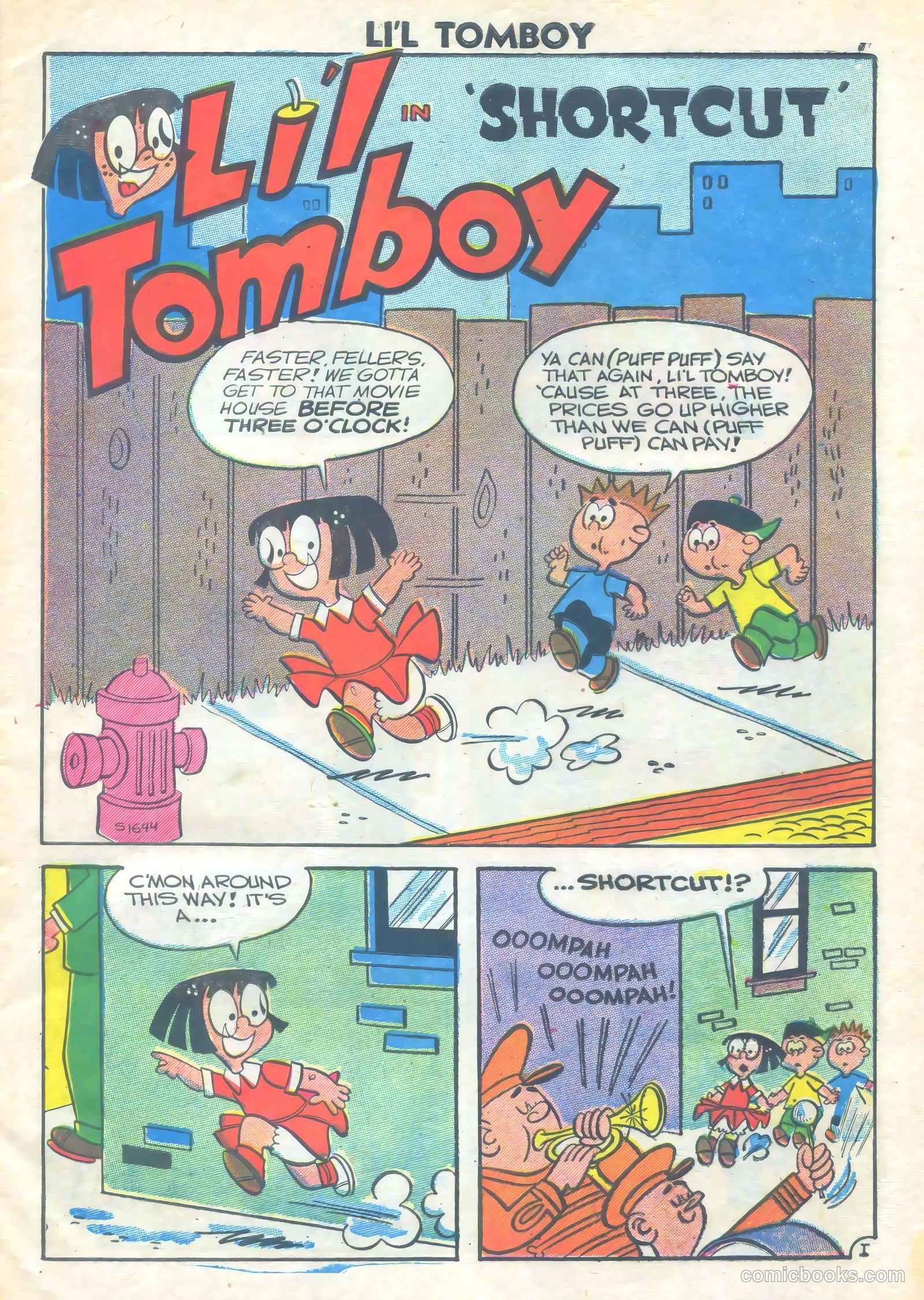 Li'l Tomboy #94 (1957) — page 3 of 36