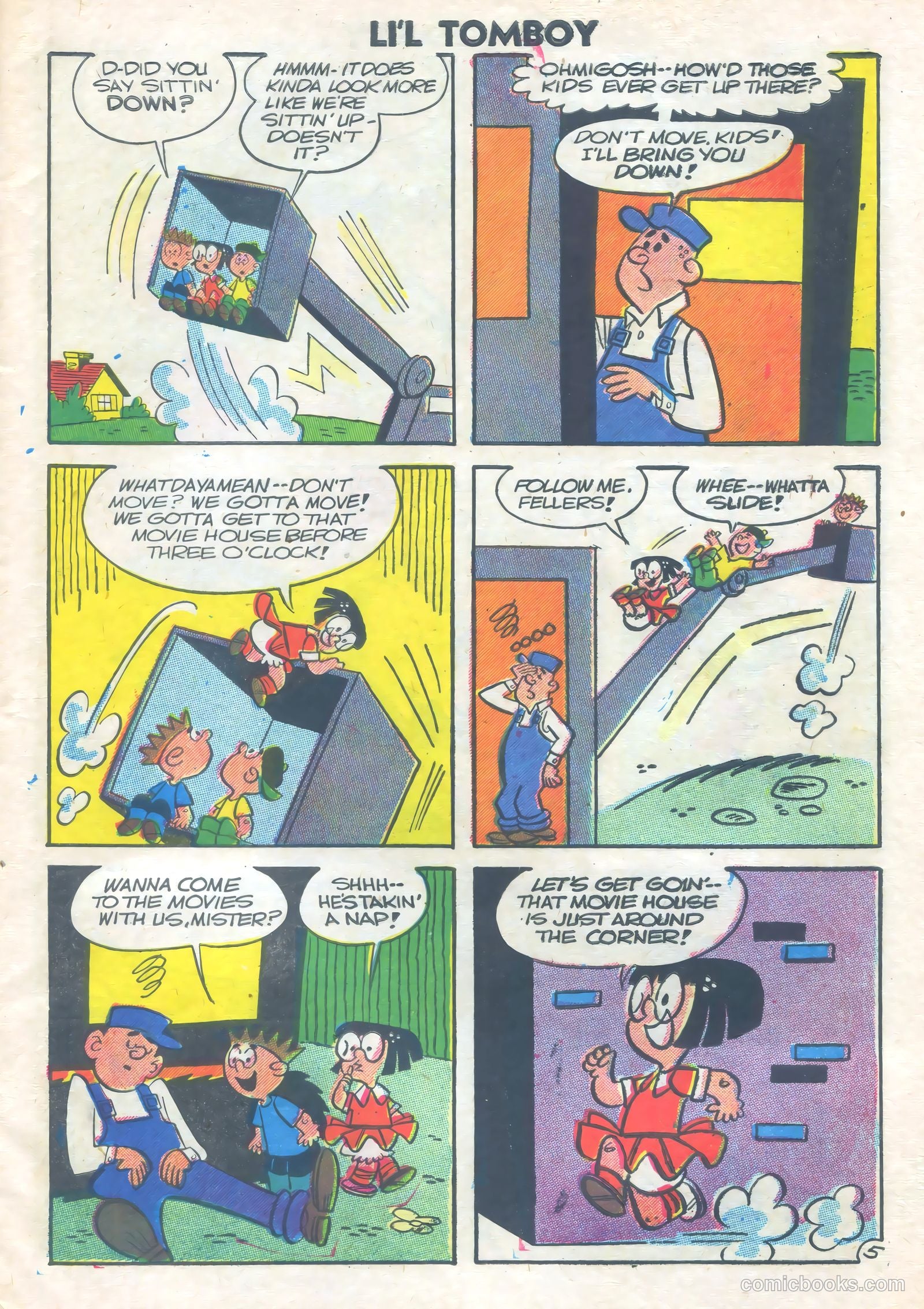 Li'l Tomboy #94 (1957) — page 7 of 36