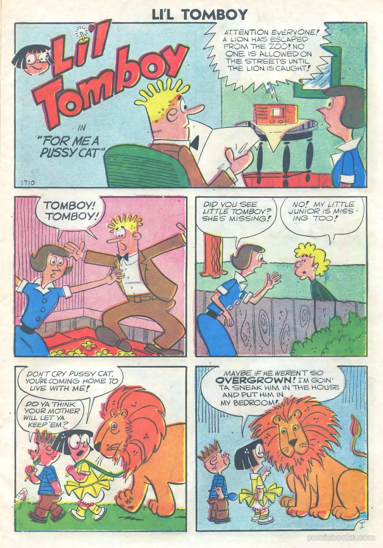 Li'l Tomboy #94 (1957) — page 9 of 36