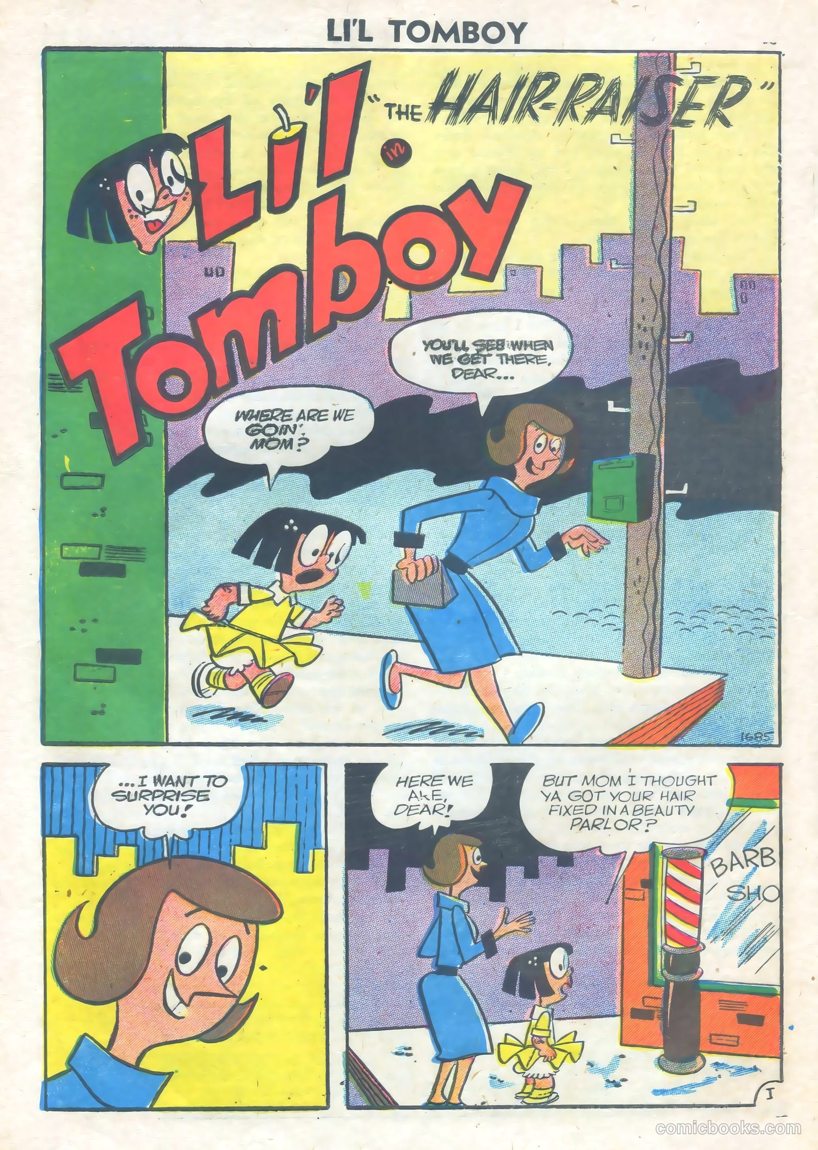 Li'l Tomboy #94 (1957) — page 18 of 36