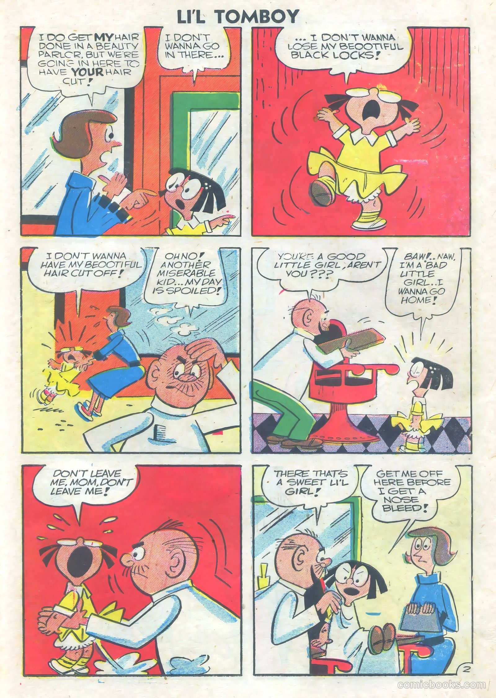 Li'l Tomboy #94 (1957) — page 19 of 36