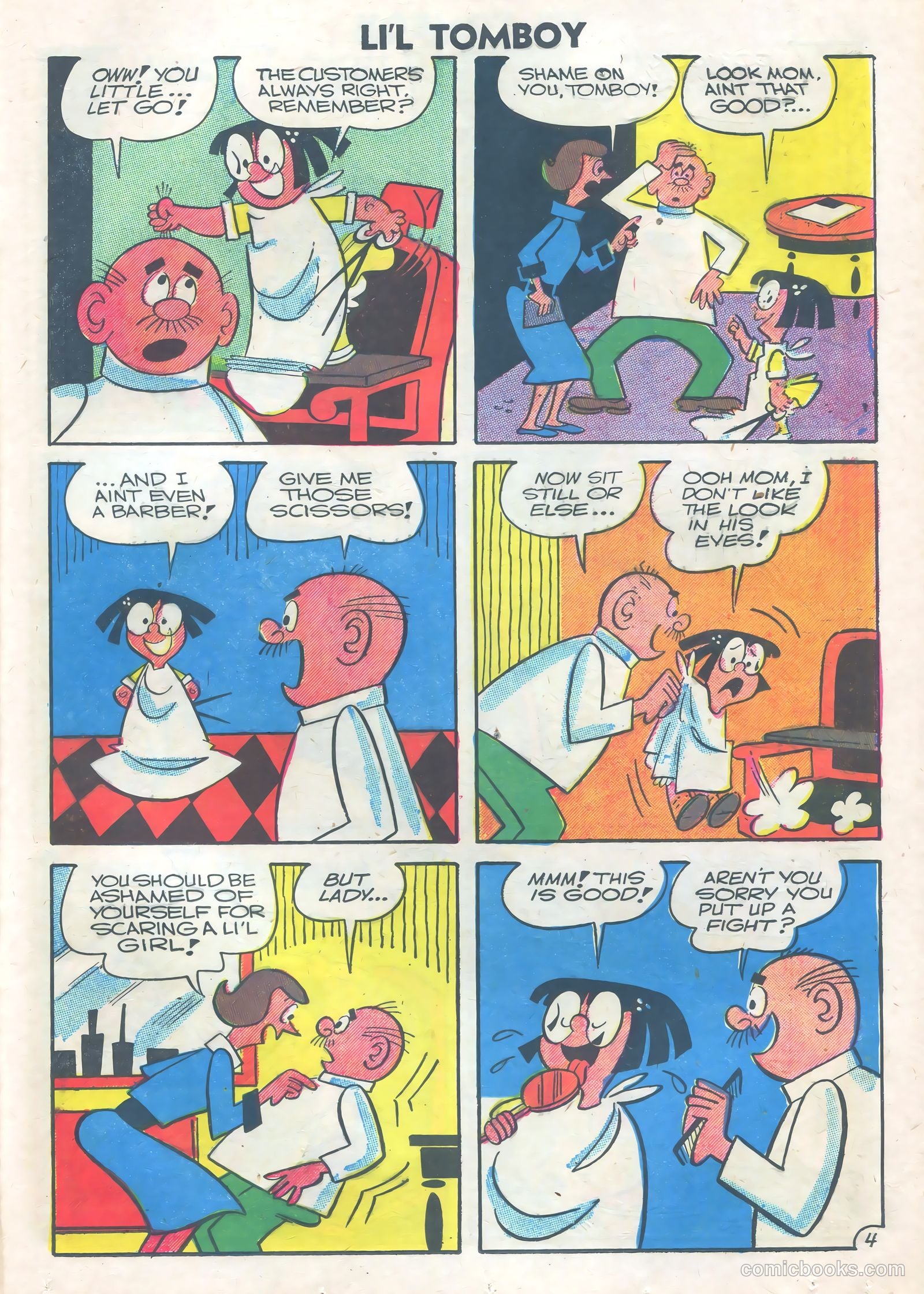 Li'l Tomboy #94 (1957) — page 21 of 36