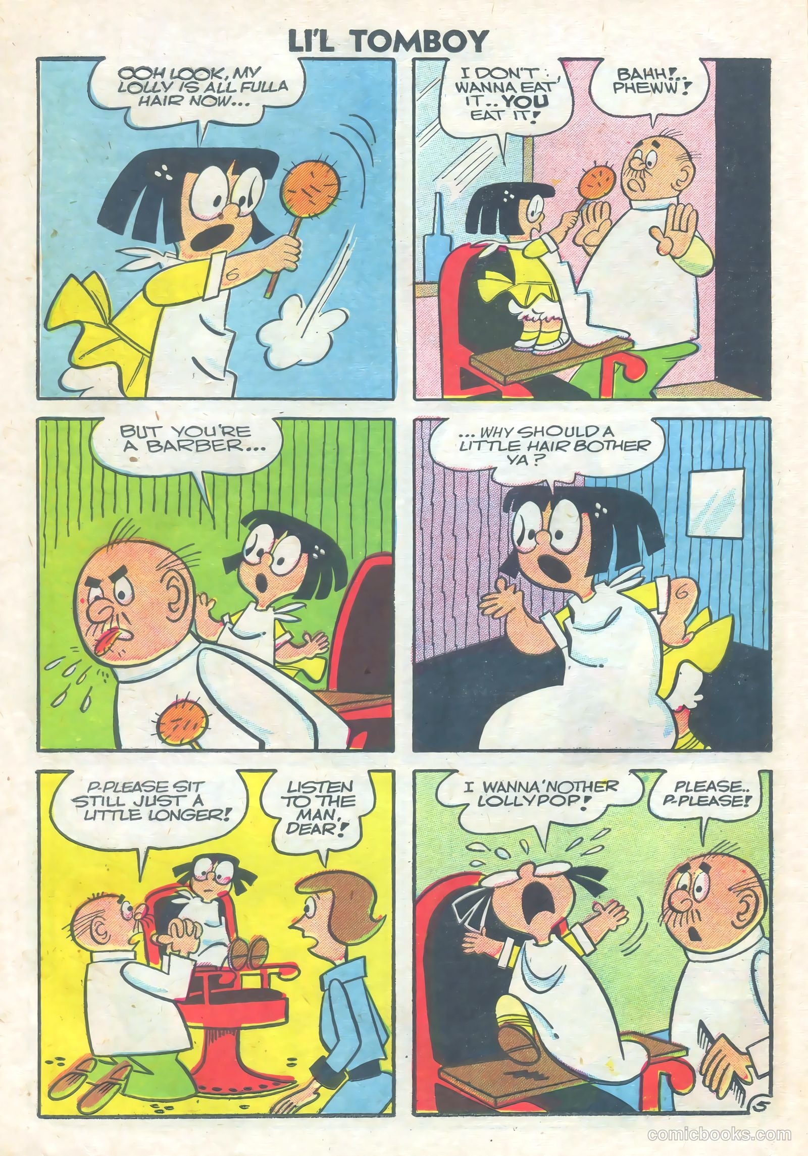 Li'l Tomboy #94 (1957) — page 22 of 36