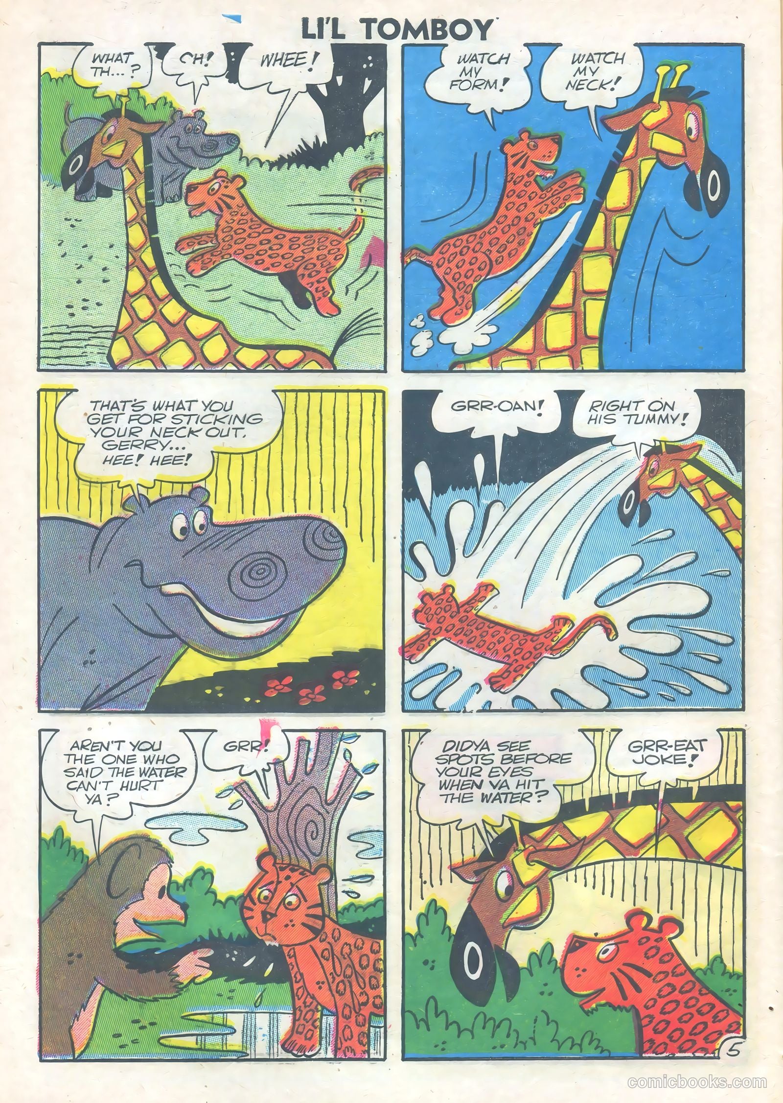 Li'l Tomboy #94 (1957) — page 28 of 36