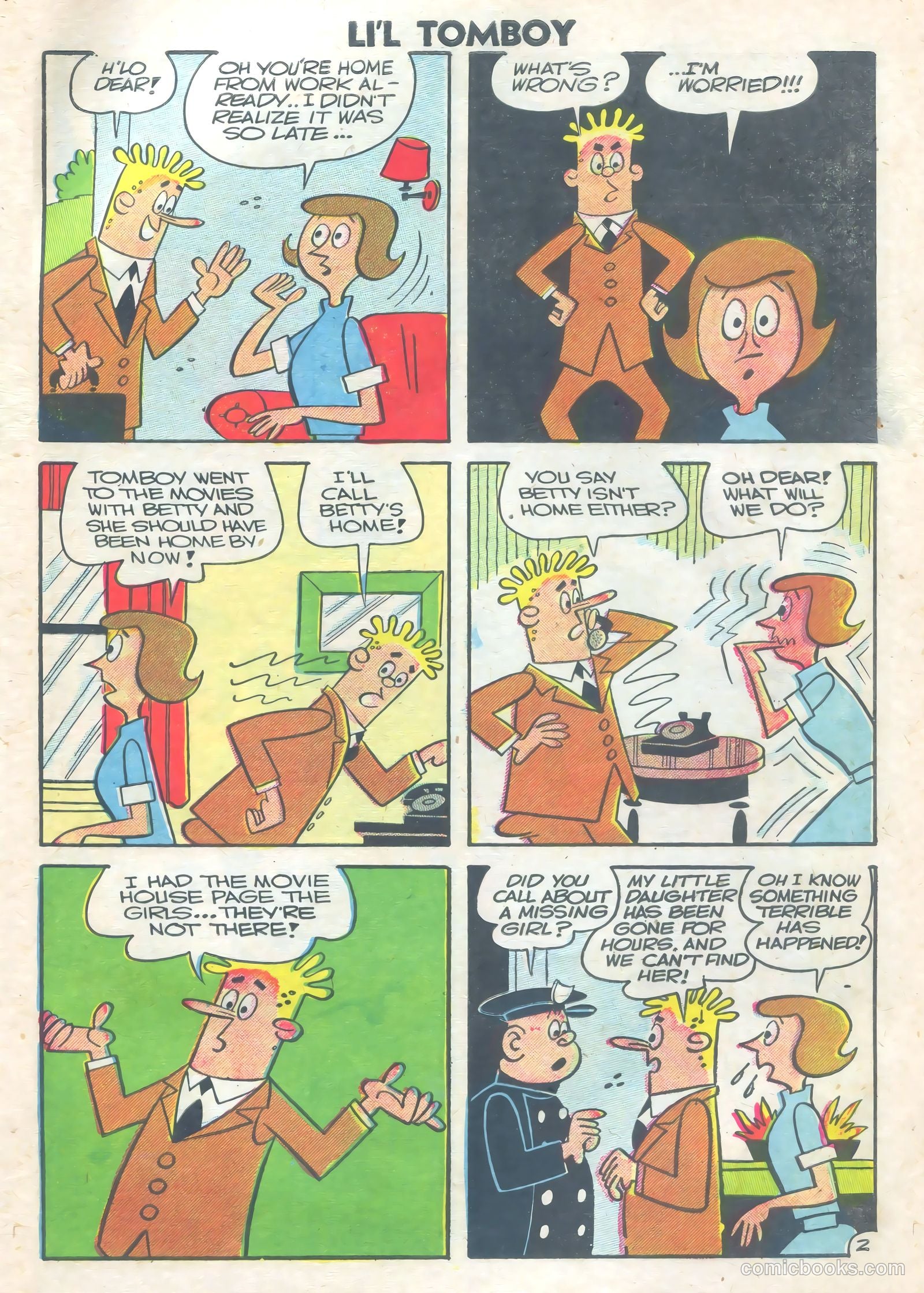 Li'l Tomboy #94 (1957) — page 31 of 36