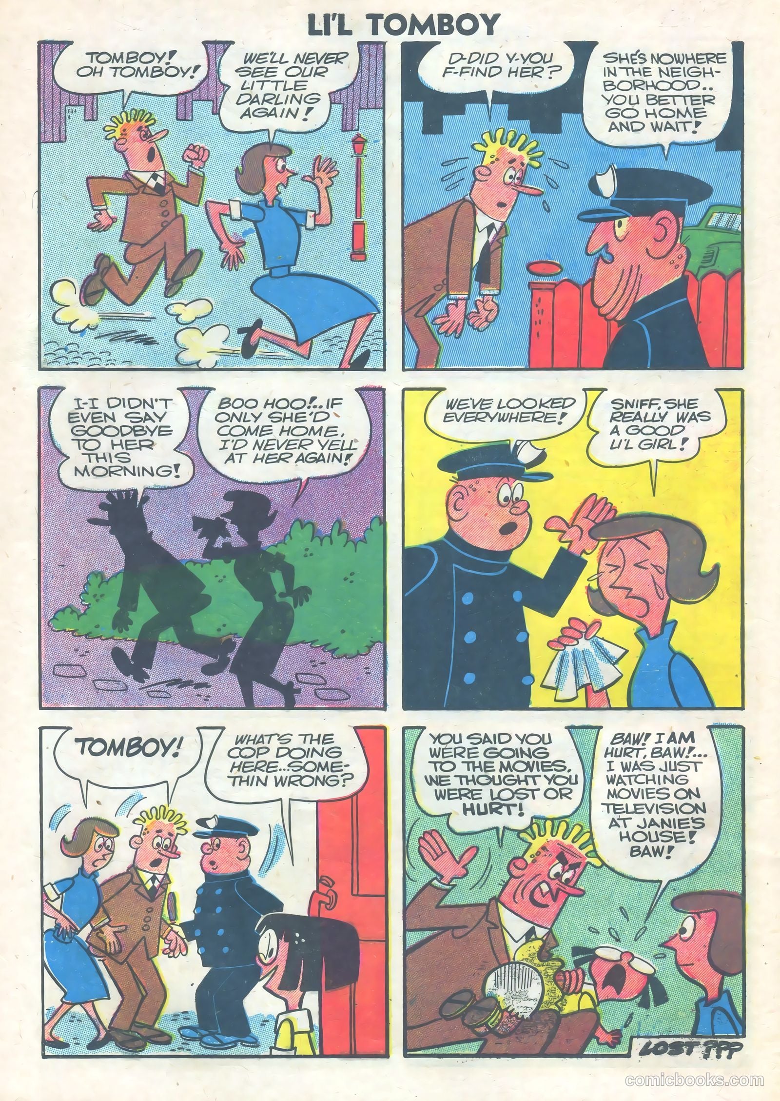 Li'l Tomboy #94 (1957) — page 32 of 36