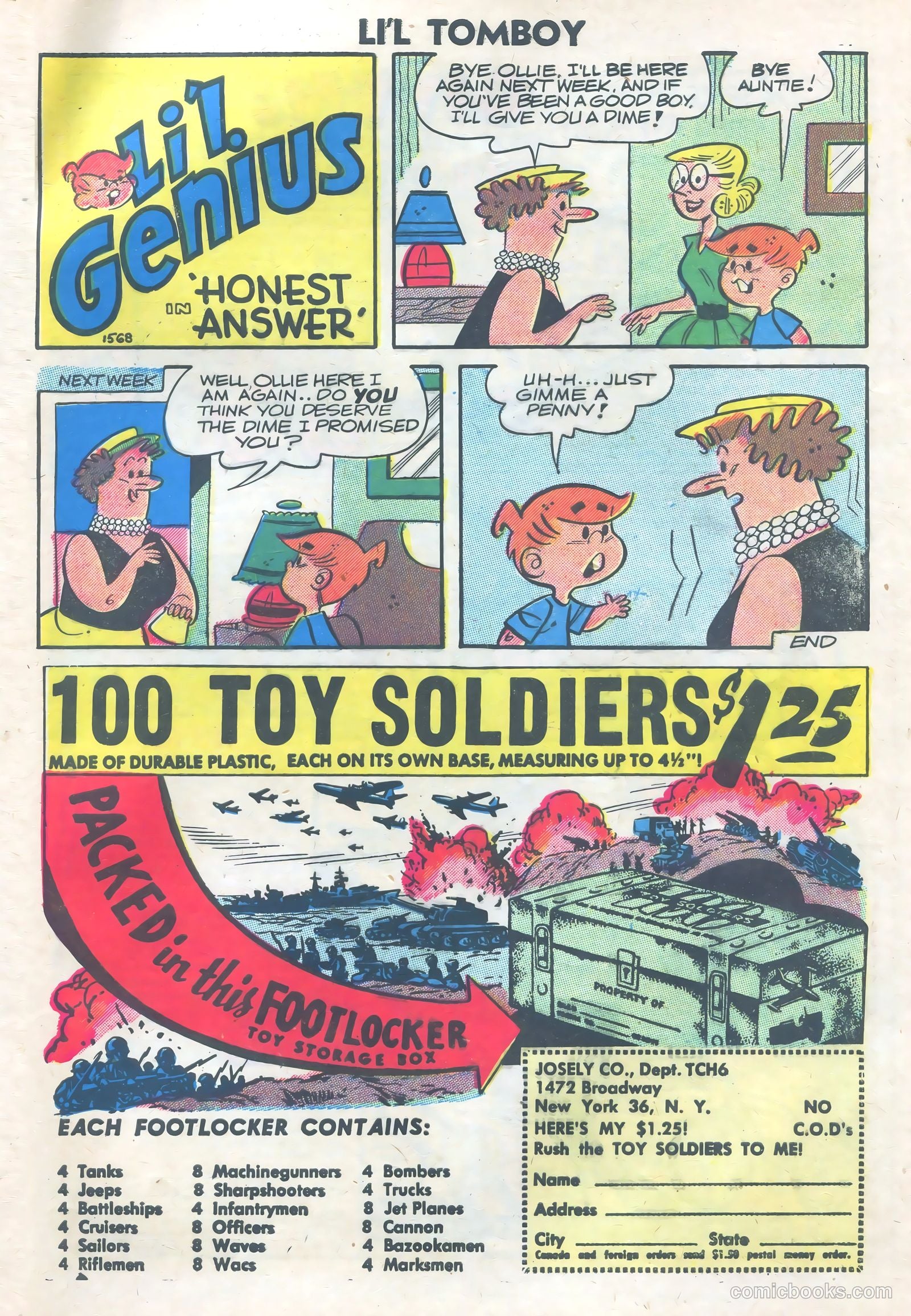 Li'l Tomboy #94 (1957) — page 33 of 36
