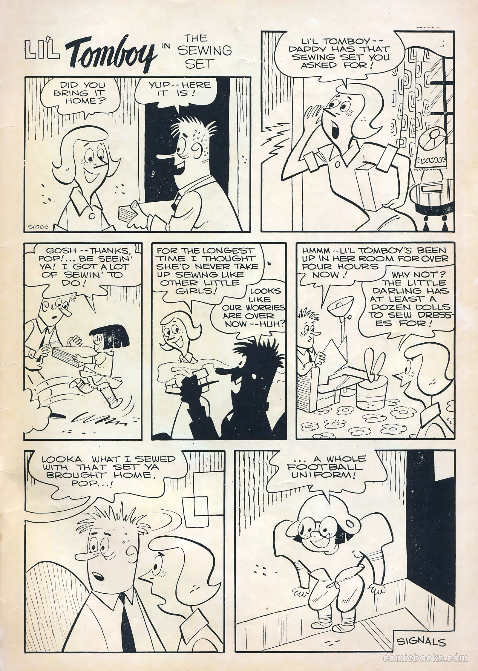 Li'l Tomboy #94 (1957) — page 35 of 36