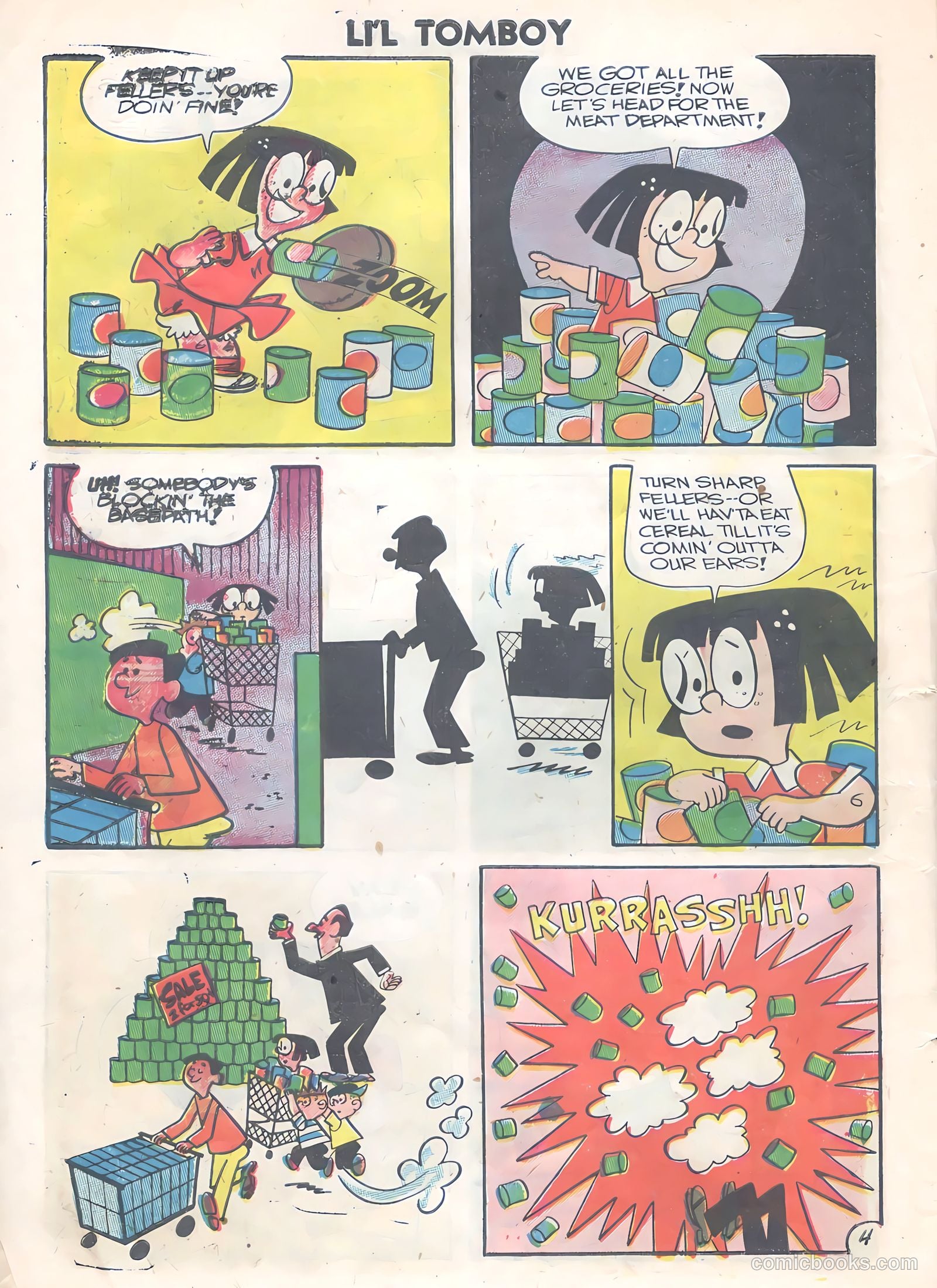 Li'l Tomboy #95 (1957) — page 6 of 36