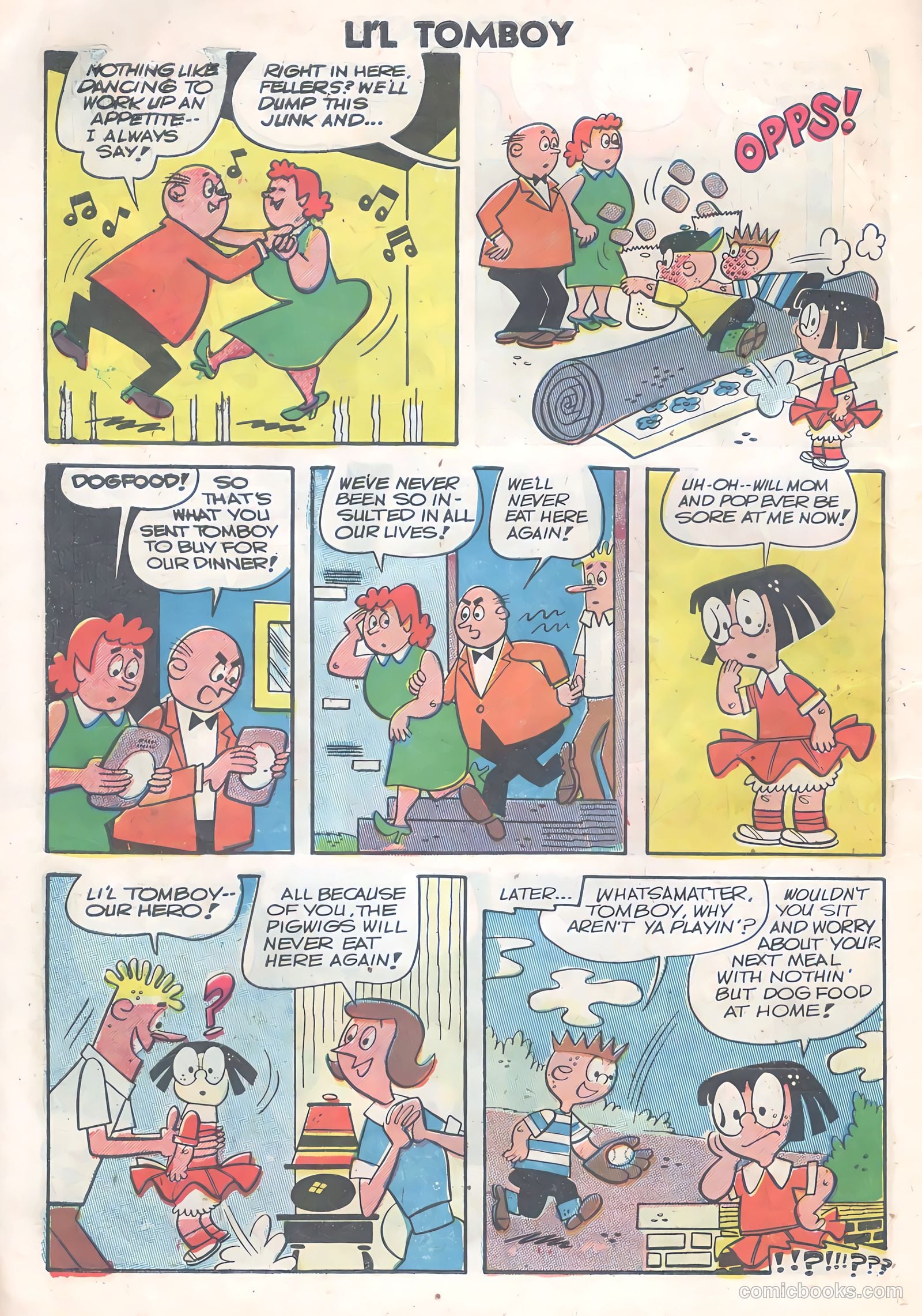 Li'l Tomboy #95 (1957) — page 10 of 36