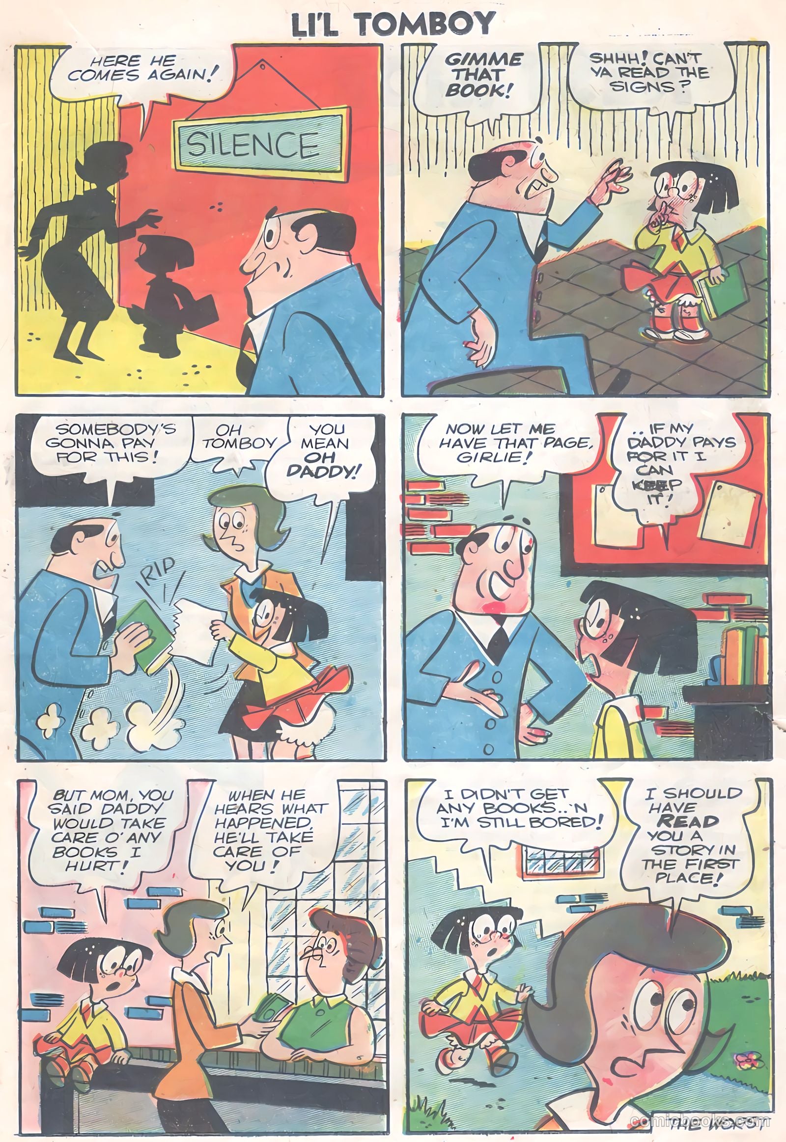 Li'l Tomboy #95 (1957) — page 15 of 36