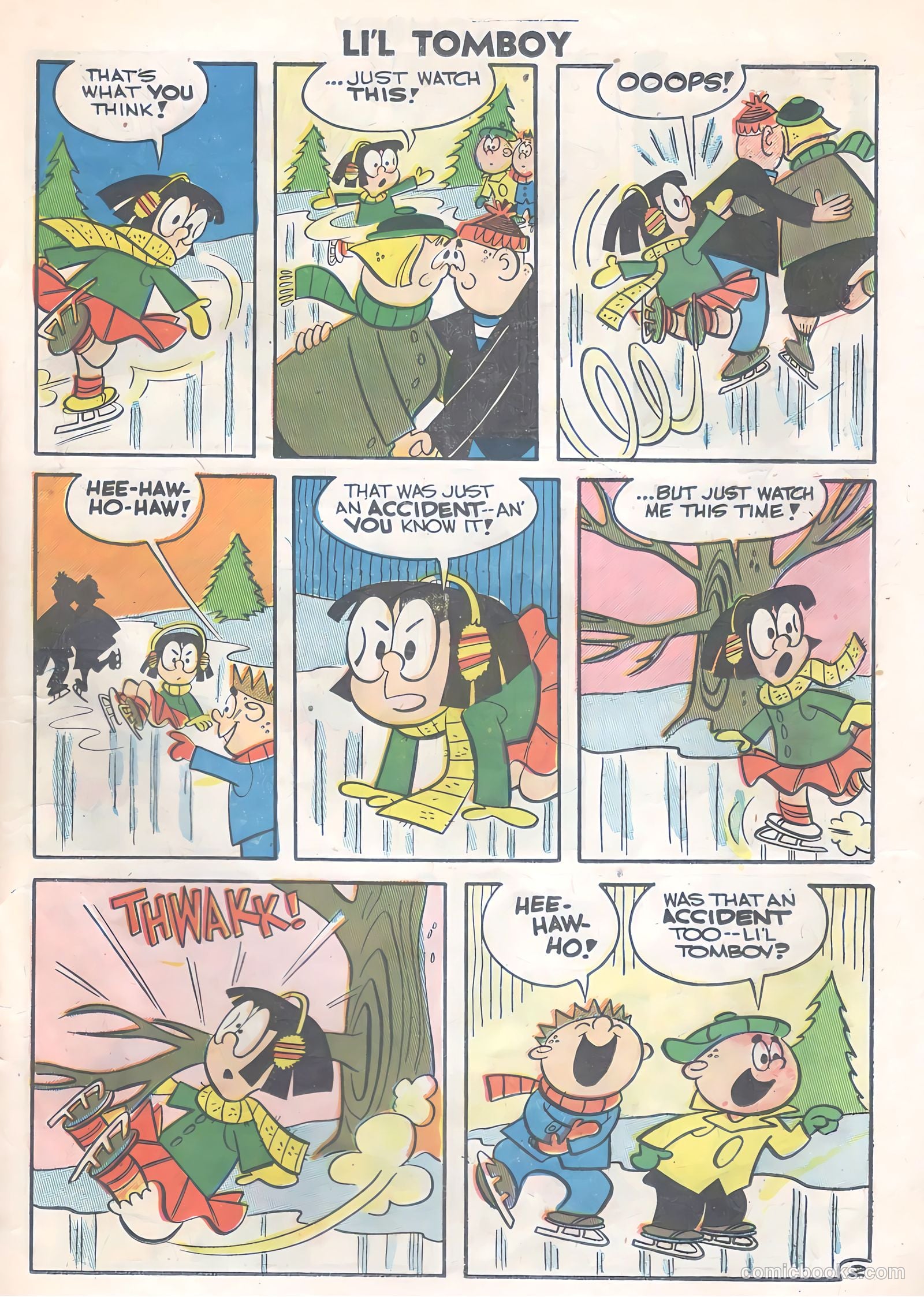 Li'l Tomboy #95 (1957) — page 19 of 36