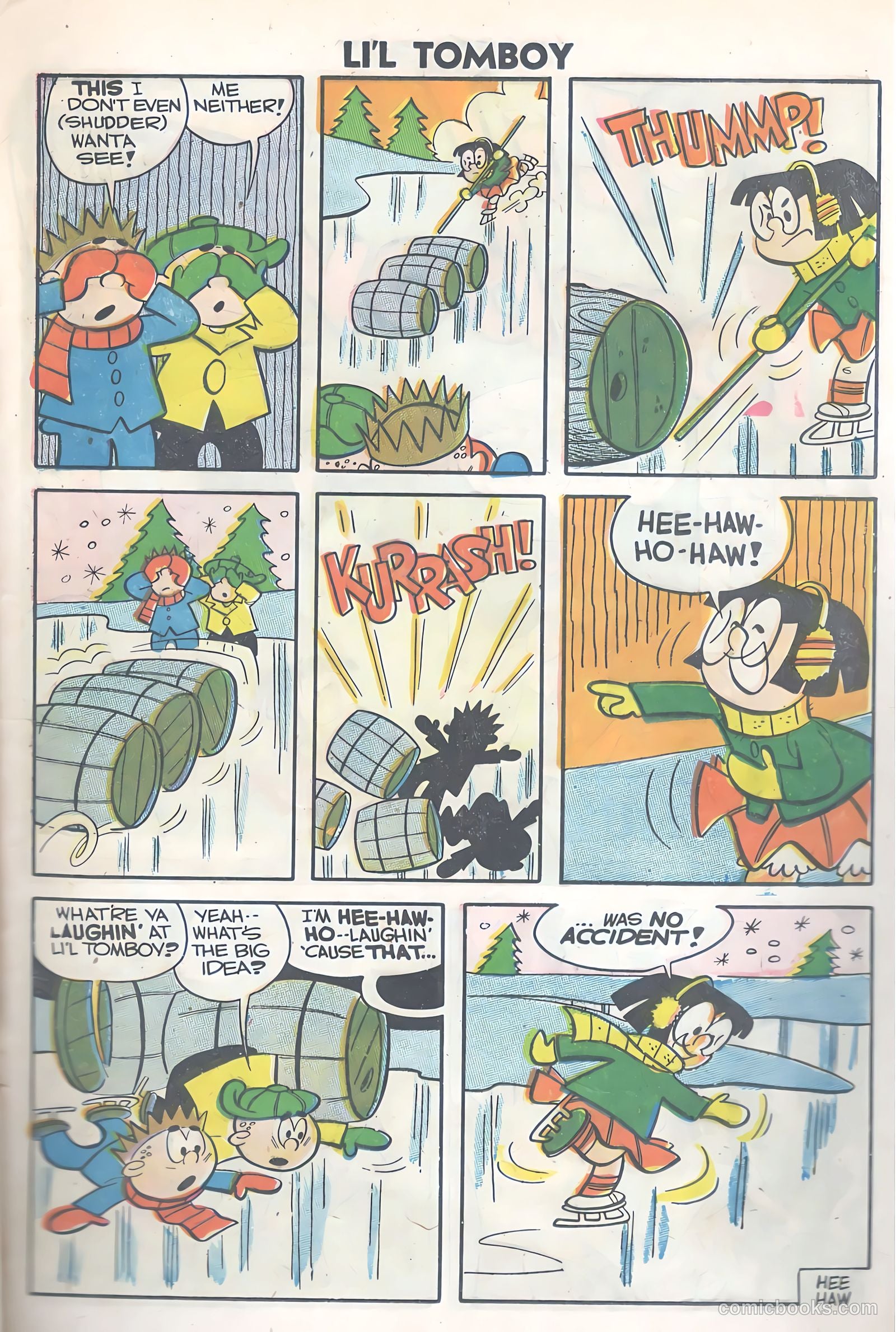 Li'l Tomboy #95 (1957) — page 21 of 36