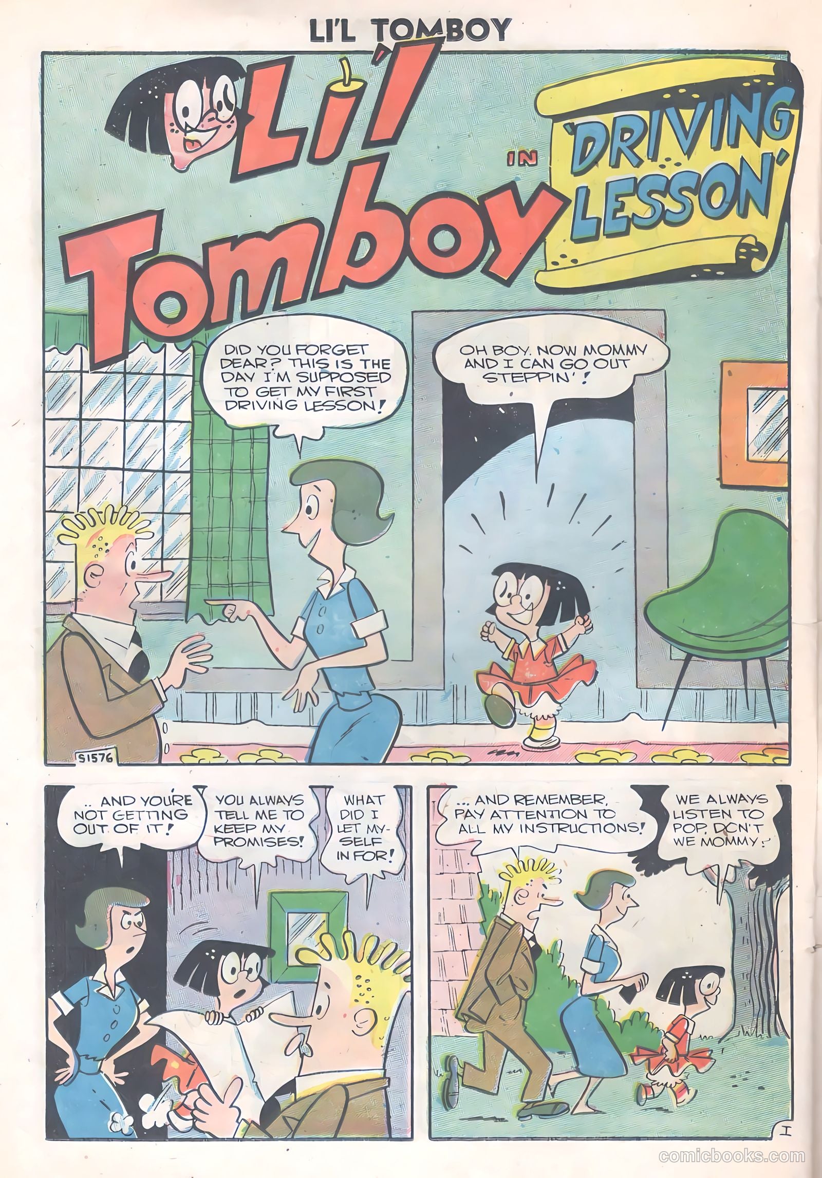 Li'l Tomboy #95 (1957) — page 22 of 36