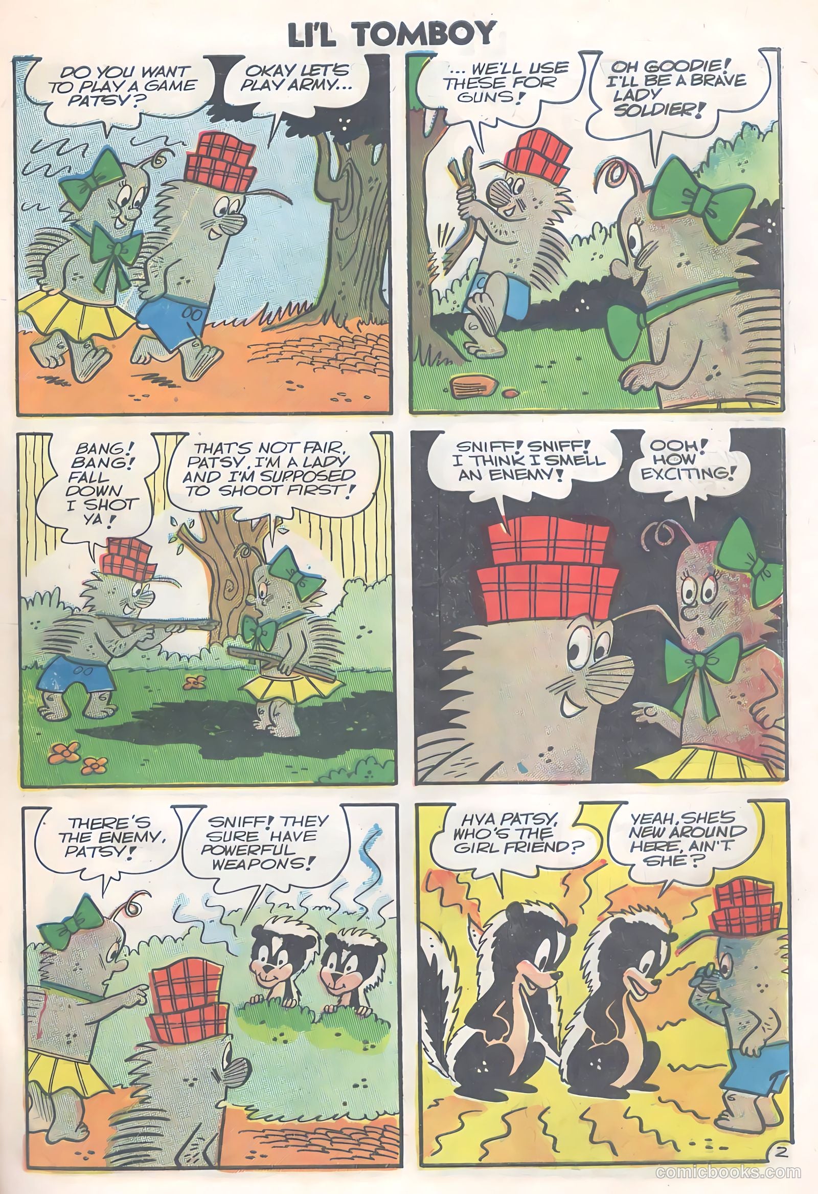 Li'l Tomboy #95 (1957) — page 29 of 36