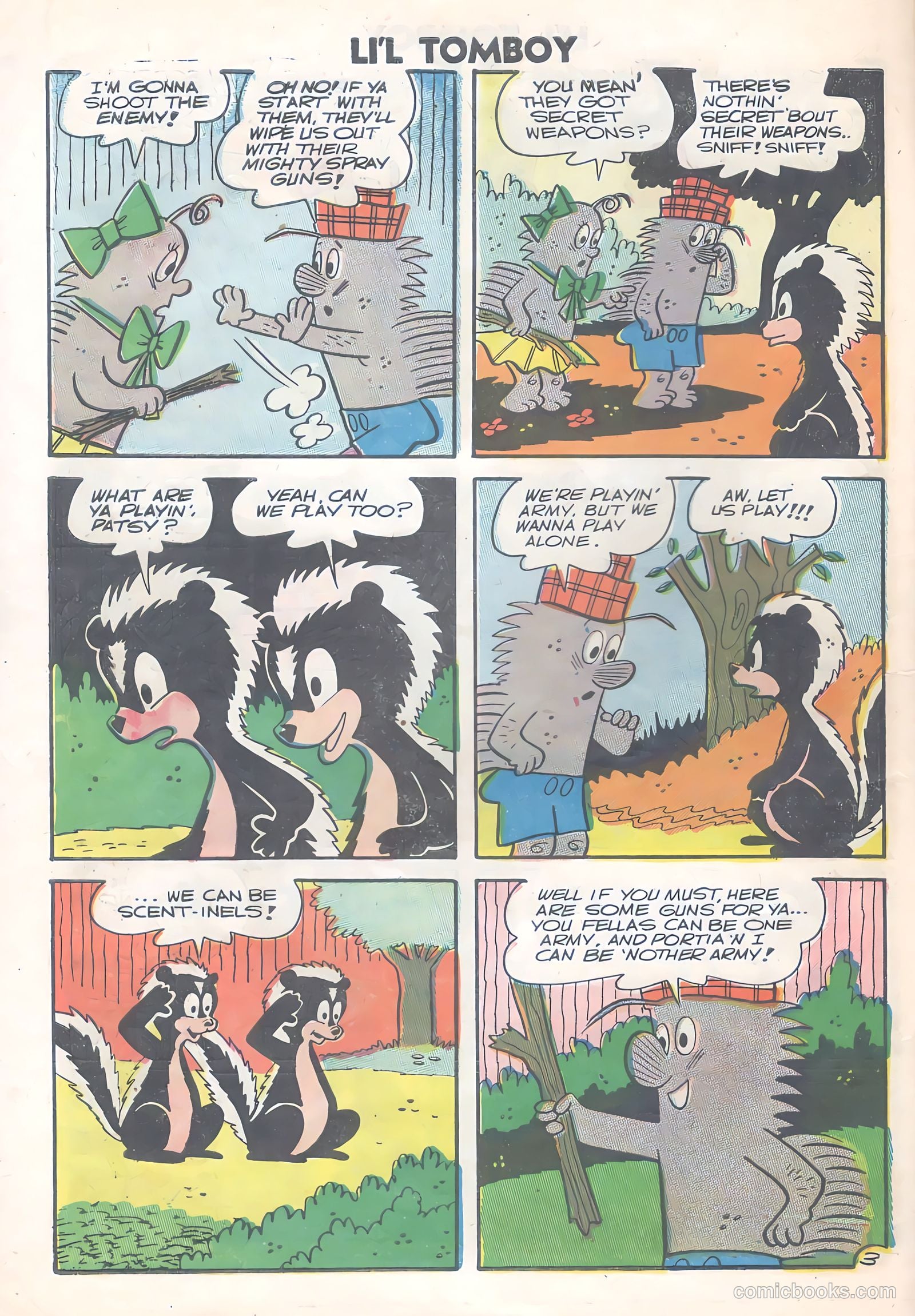 Li'l Tomboy #95 (1957) — page 30 of 36