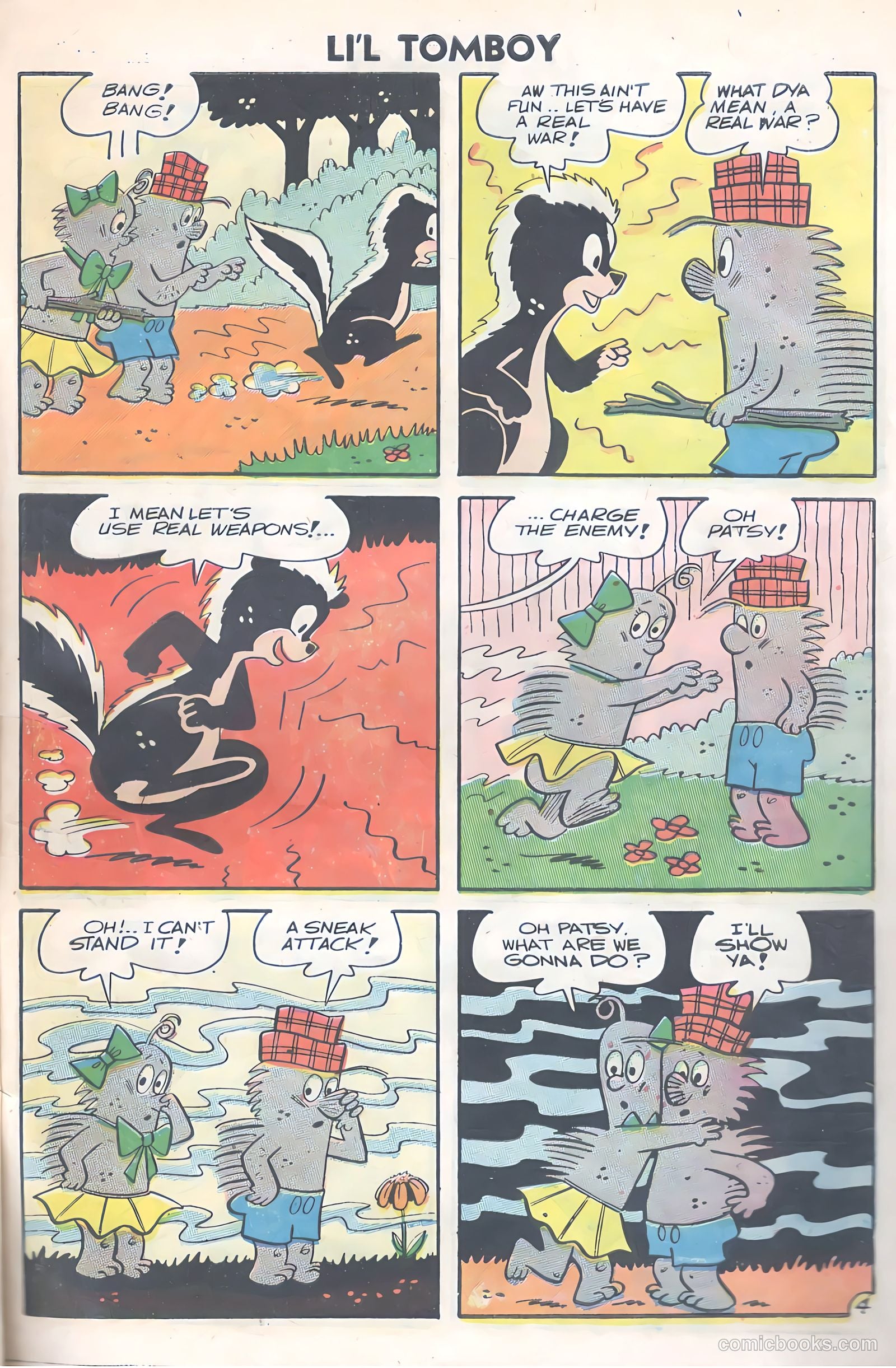 Li'l Tomboy #95 (1957) — page 31 of 36