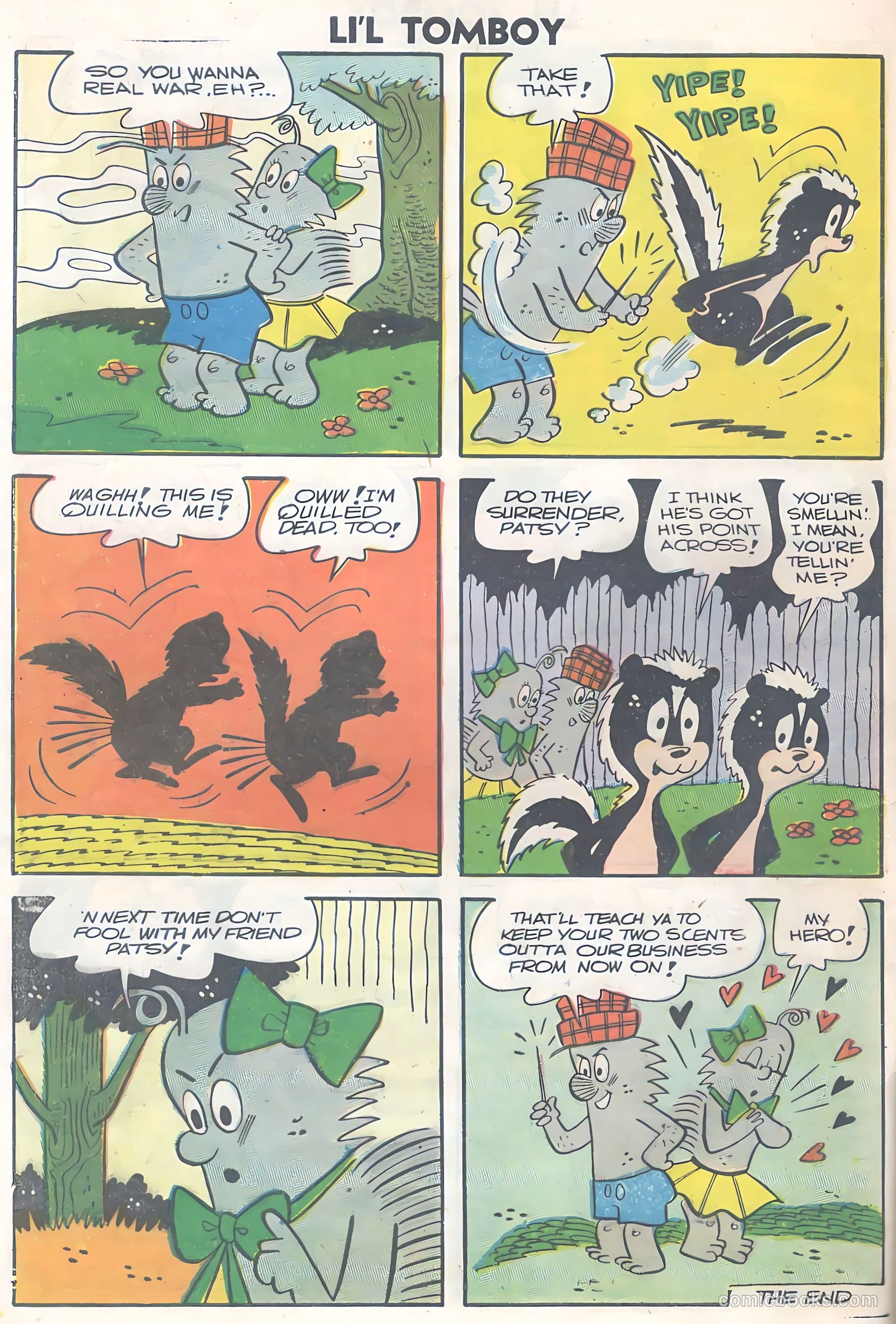 Li'l Tomboy #95 (1957) — page 32 of 36