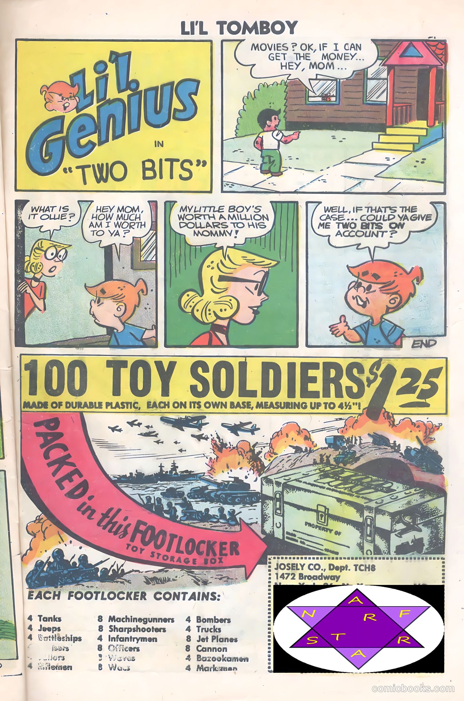 Li'l Tomboy #95 (1957) — page 33 of 36