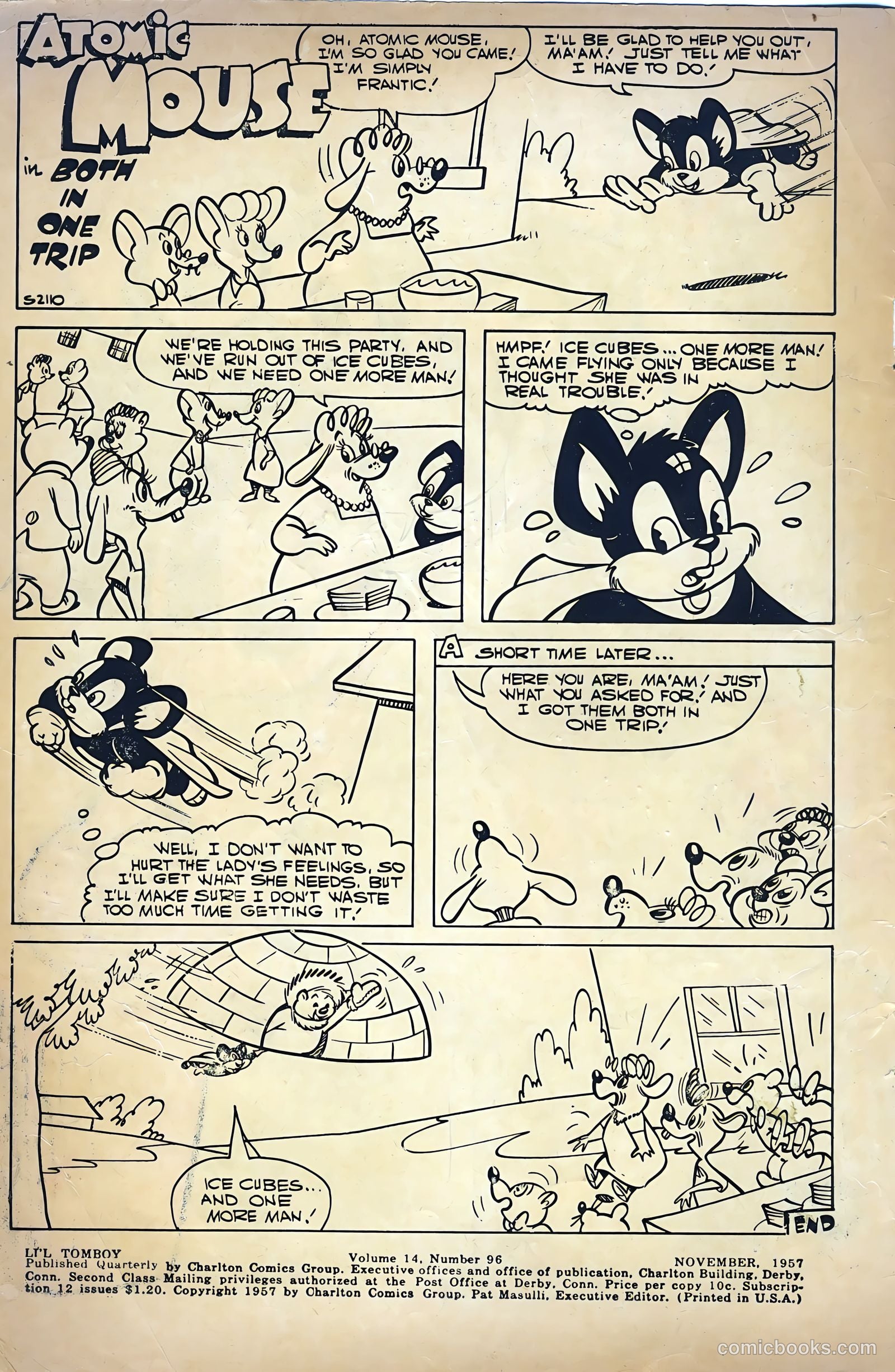 Li'l Tomboy #96 (1957) — page 2 of 36